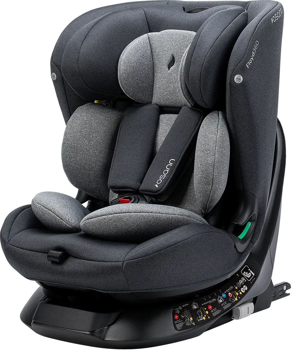 osann-floyd360-kindersitz-drehbar-mit-top-tether-black image 1