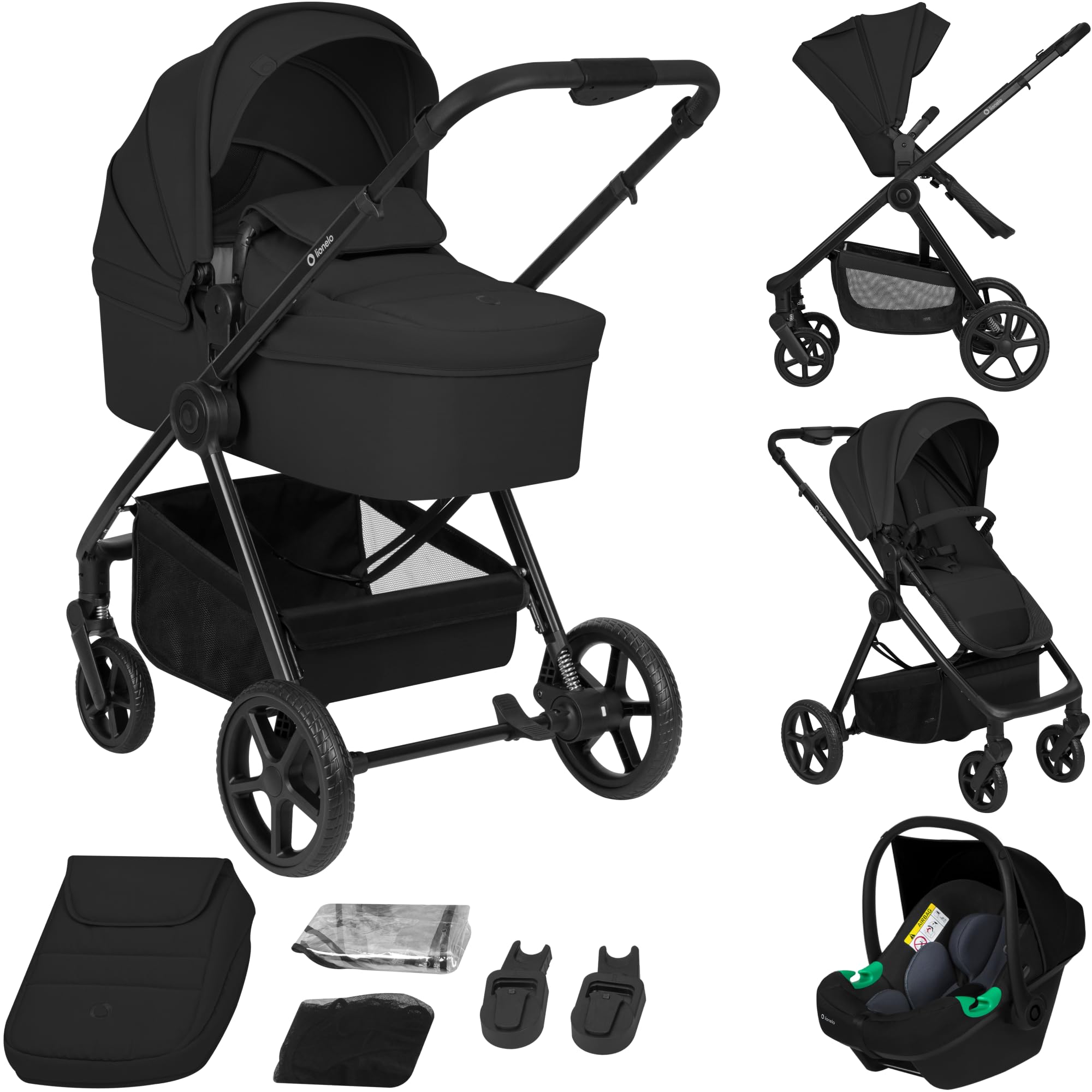 lionelo-mika-greet-kinderwagen-3-in-1-schwarz-bis-22-kg image 1