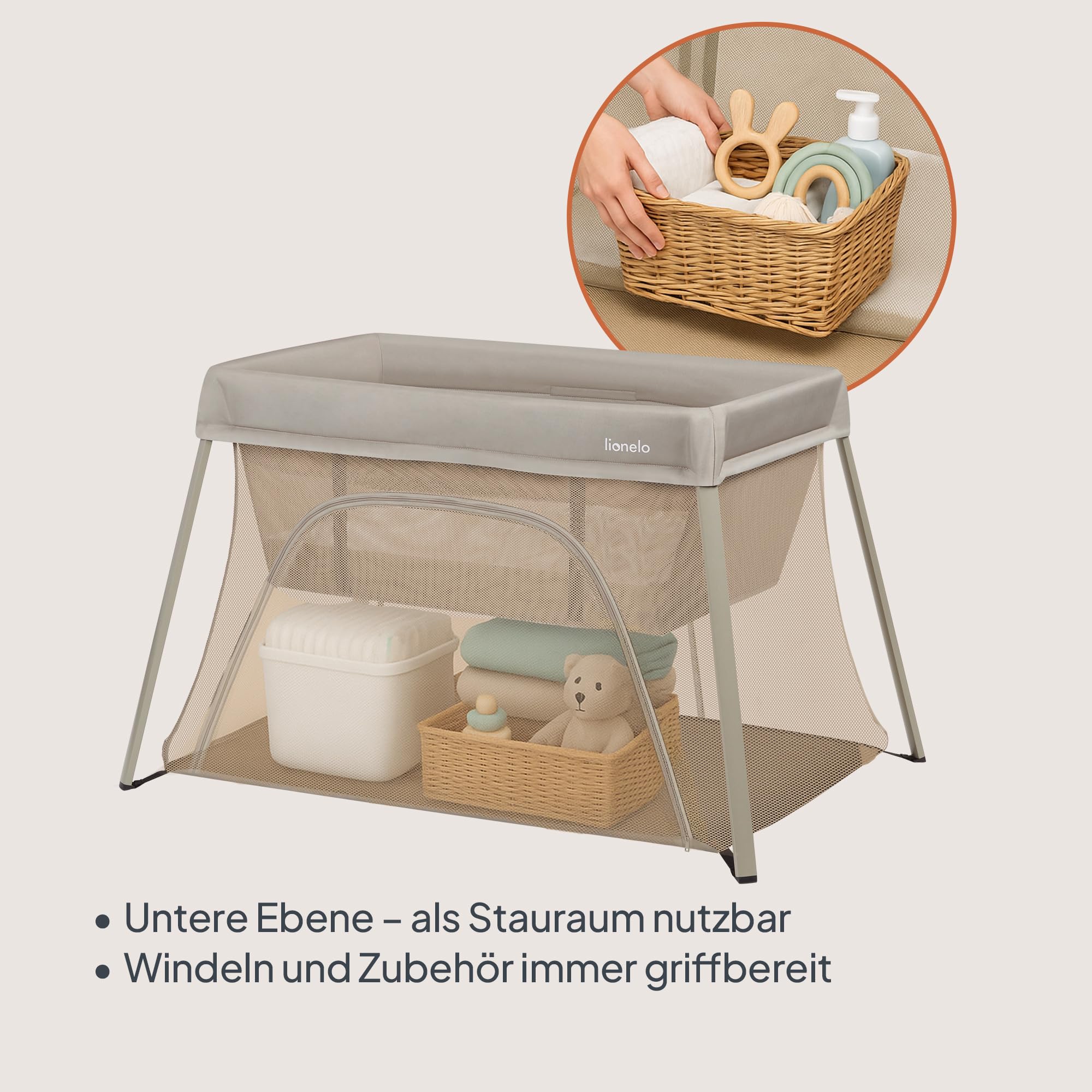 lionelo-alice-3-in-1-reisebett-beige-104x70-mit-matratze image 8