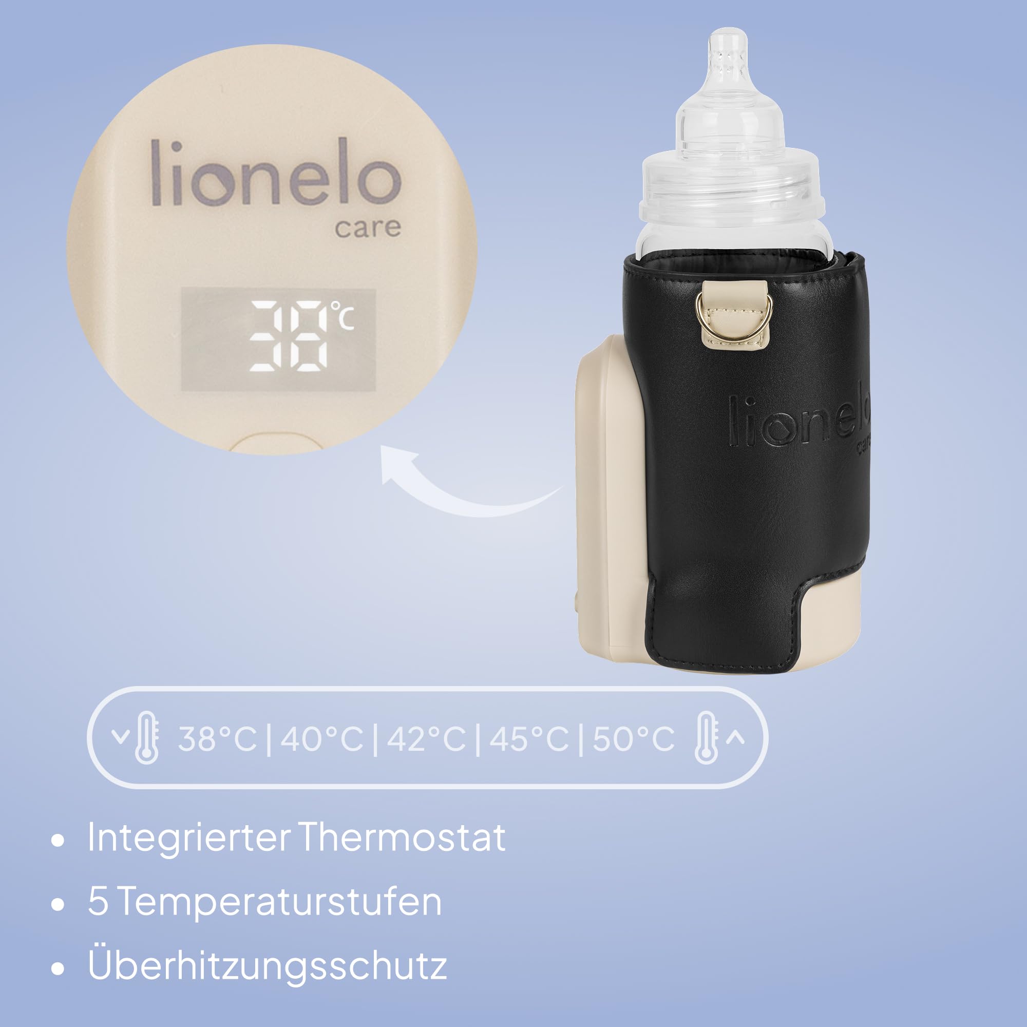 lionelo-thermup-go-evo-flaschenw-rmer-schwarz-gold image 5