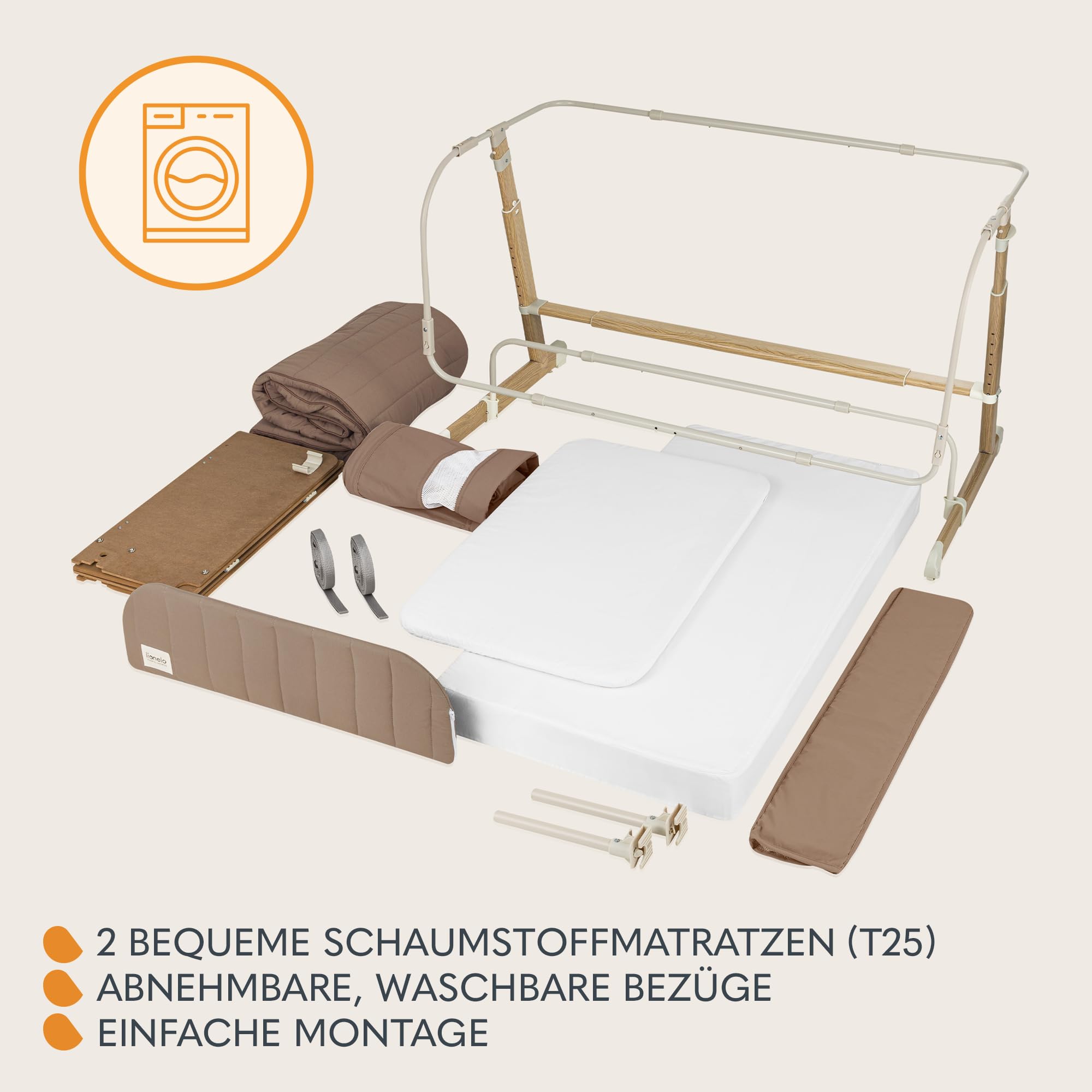 lionelo-thomi-plus-5-in-1-beistellbett-beige-carmel-h-henverstellbar image 8