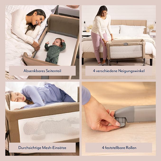 graco-sweet2sleep-beistellbett-hafer-mit-matratze-h-henverstellbar image 7