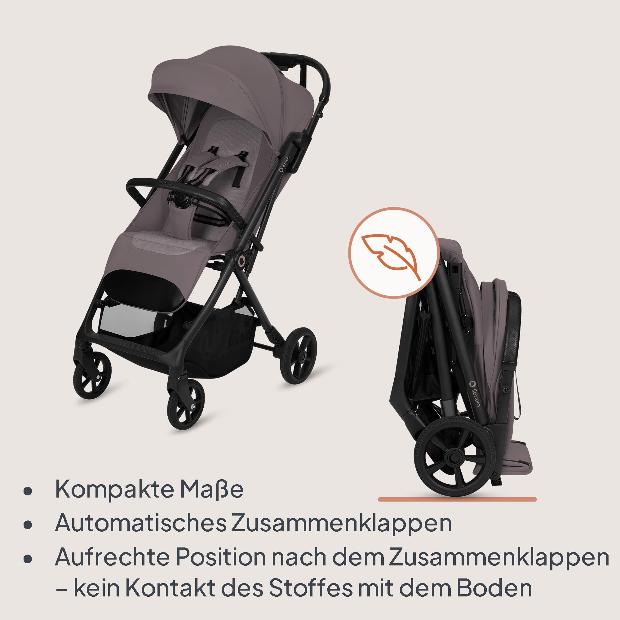 lionelo-tansi-reisebuggy-beige-taupe-bis-22-kg-liegend image 4