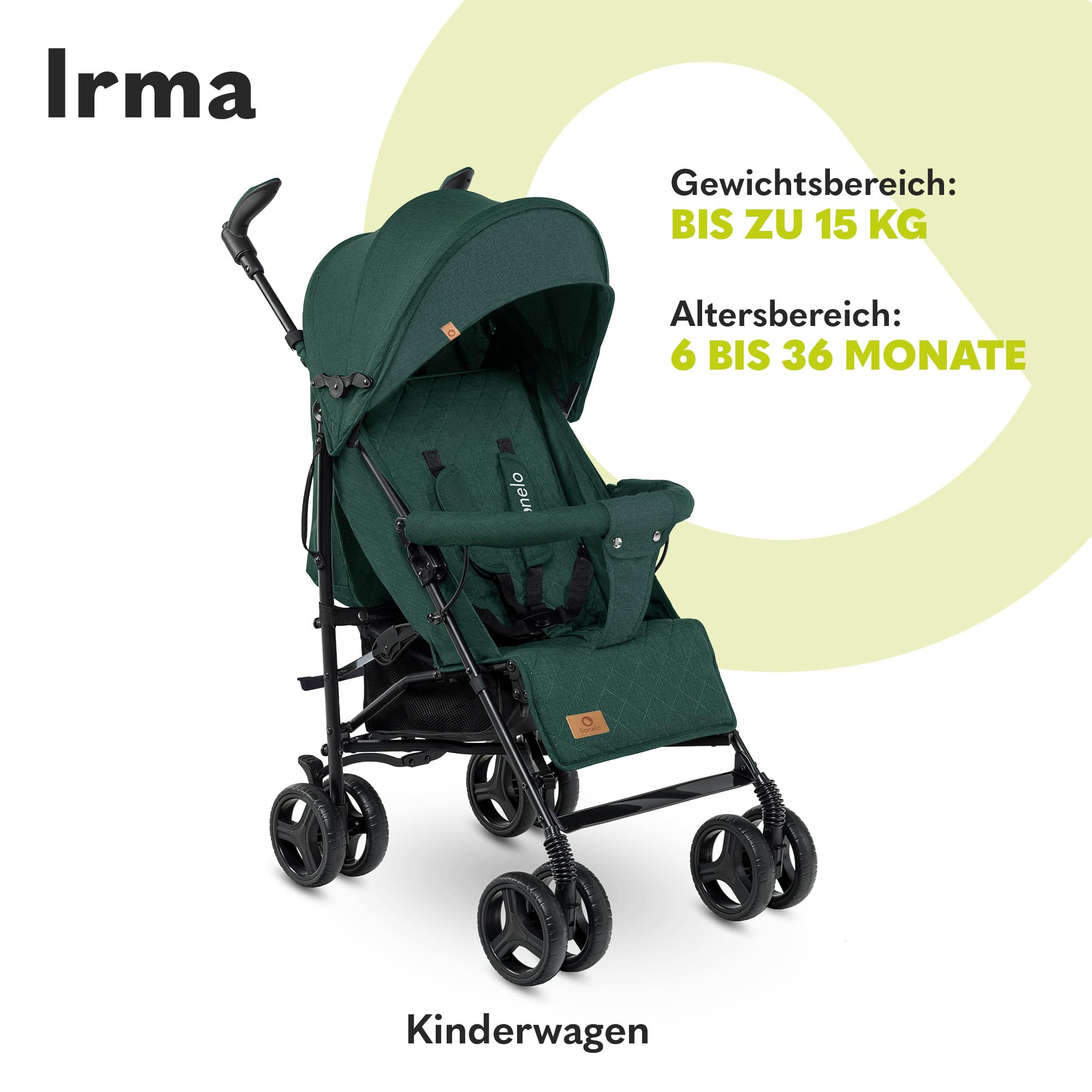 lionelo-irma-buggy-bis-15-kg-mit-liegeposition-leicht image 2