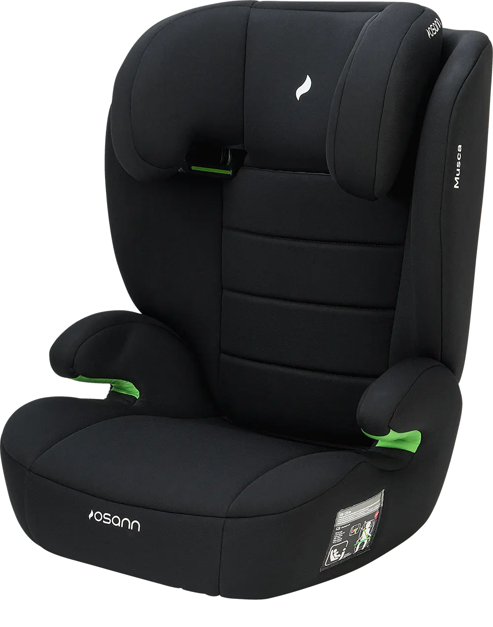 osann-musca-kindersitz-grey-melange-sitzerh-hung image 1