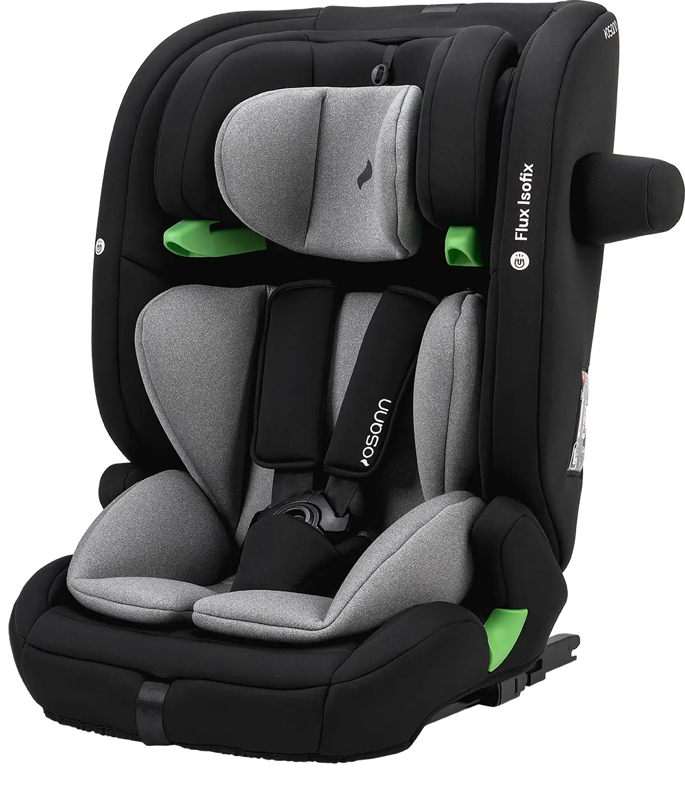 osann-flux-isofix-kindersitz-grey-melange-76-150-cm-5-punkt image 1