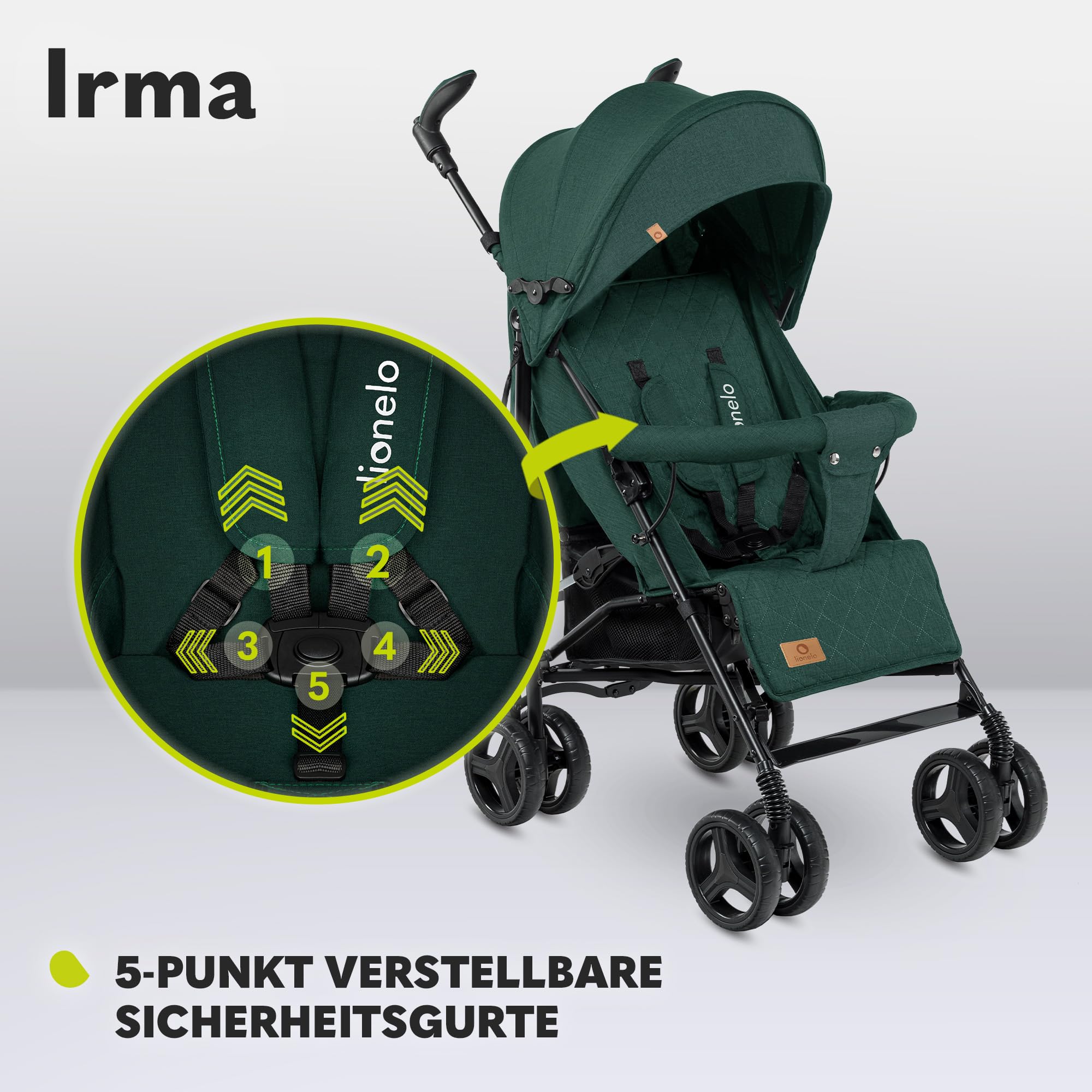 lionelo-irma-buggy-bis-15-kg-mit-liegeposition-leicht image 3
