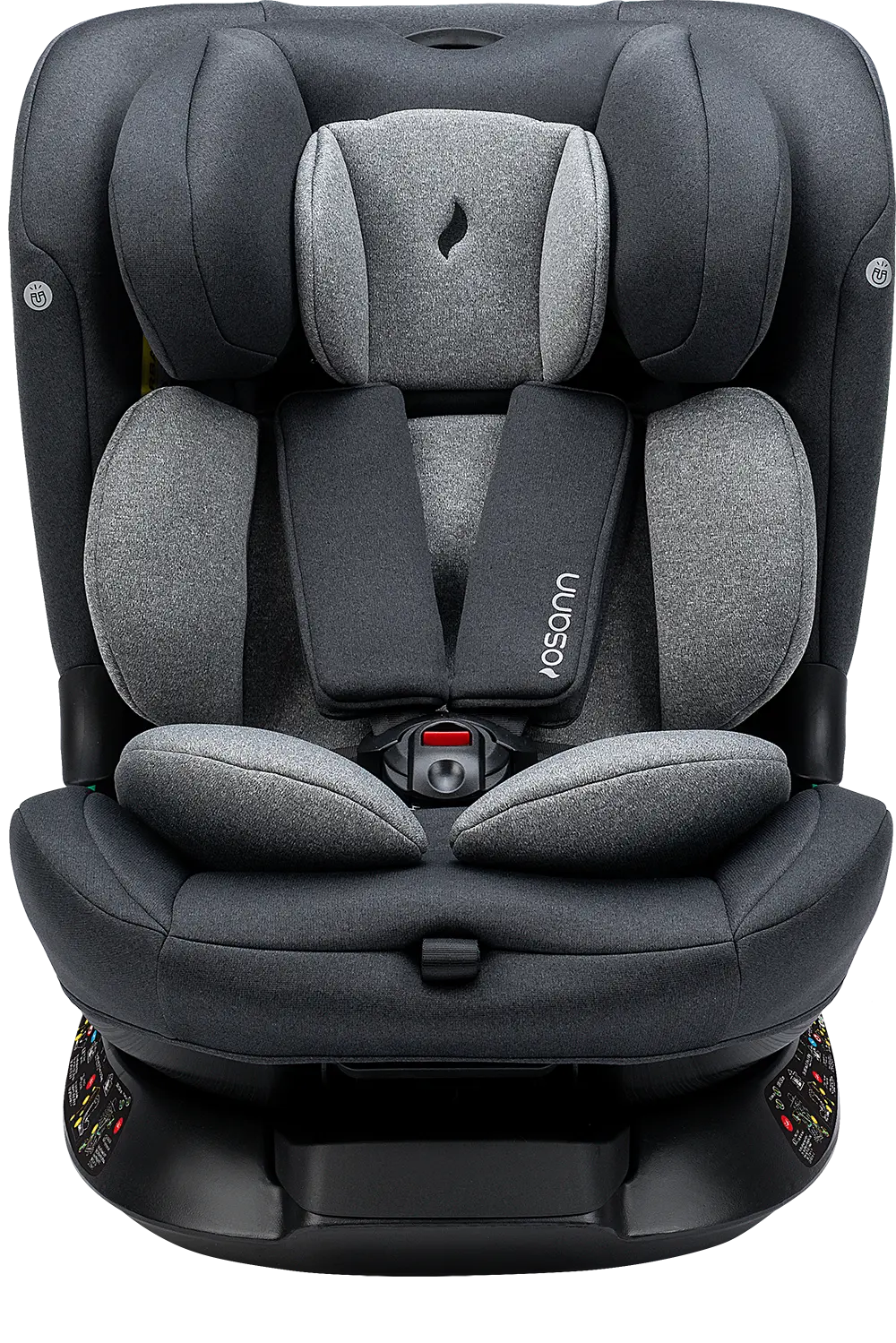 osann-floyd360-kindersitz-drehbar-mit-top-tether-black image 2
