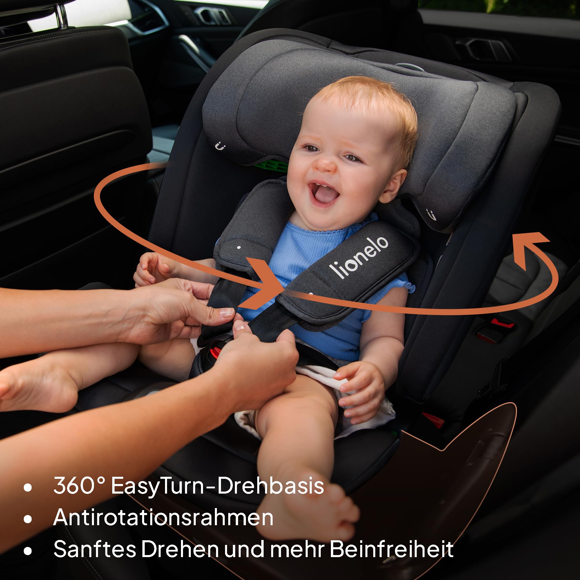 lionelo-bastiaan-kindersitz-schwarz-360-i-size-0-36-kg image 5