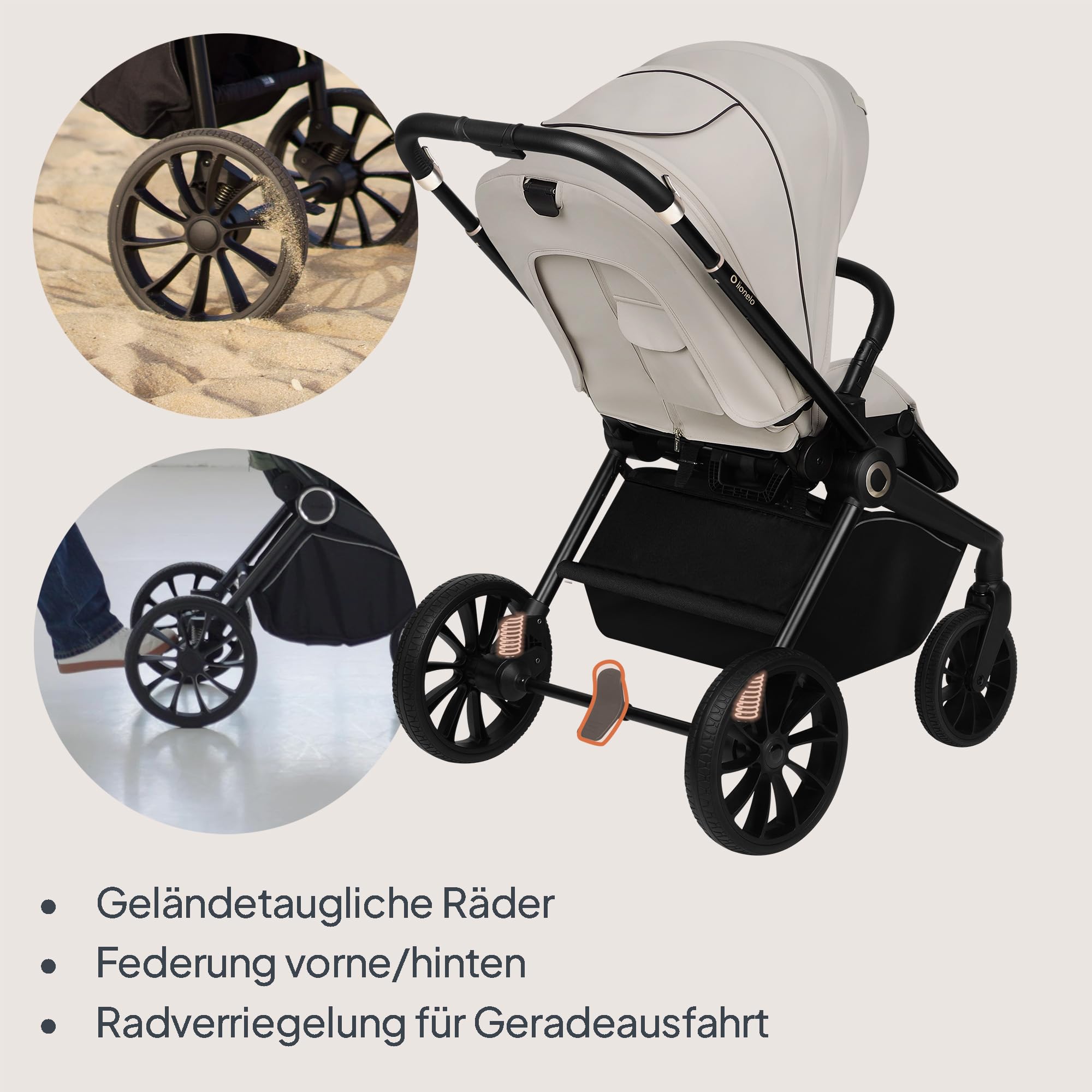 lionelo-mika-plus-buggy-beige-bis-22-kg-liegeposition image 5