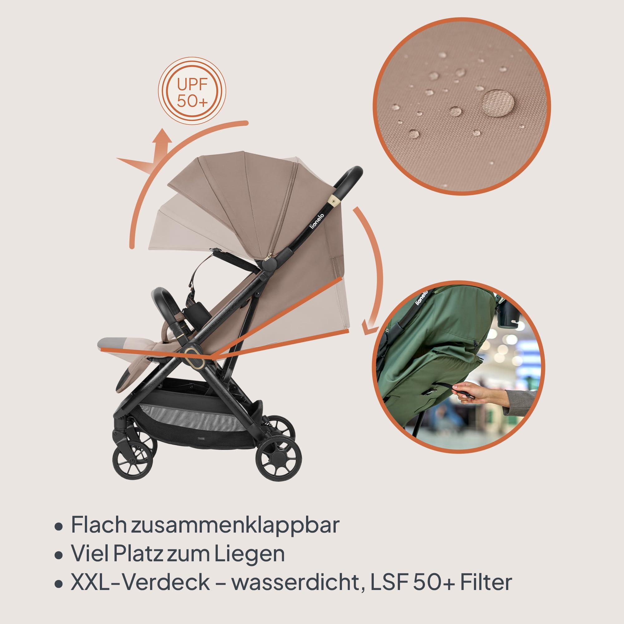 lionelo-bess-buggy-bis-22-kg-beige-7-5-kg-liegeposition image 7