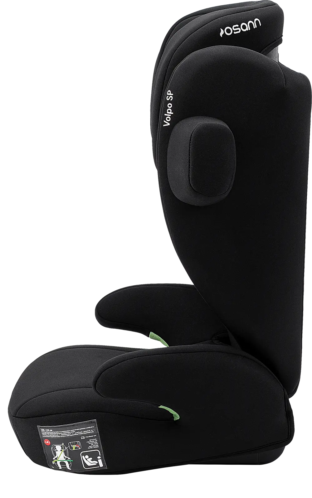 osann-volpo-sp-kindersitz-black-mit-memoryschaum image 6