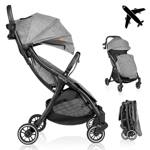 lionelo-julie-one-buggy-grauer-stein-ab-geburt-bis-22-kg image 1