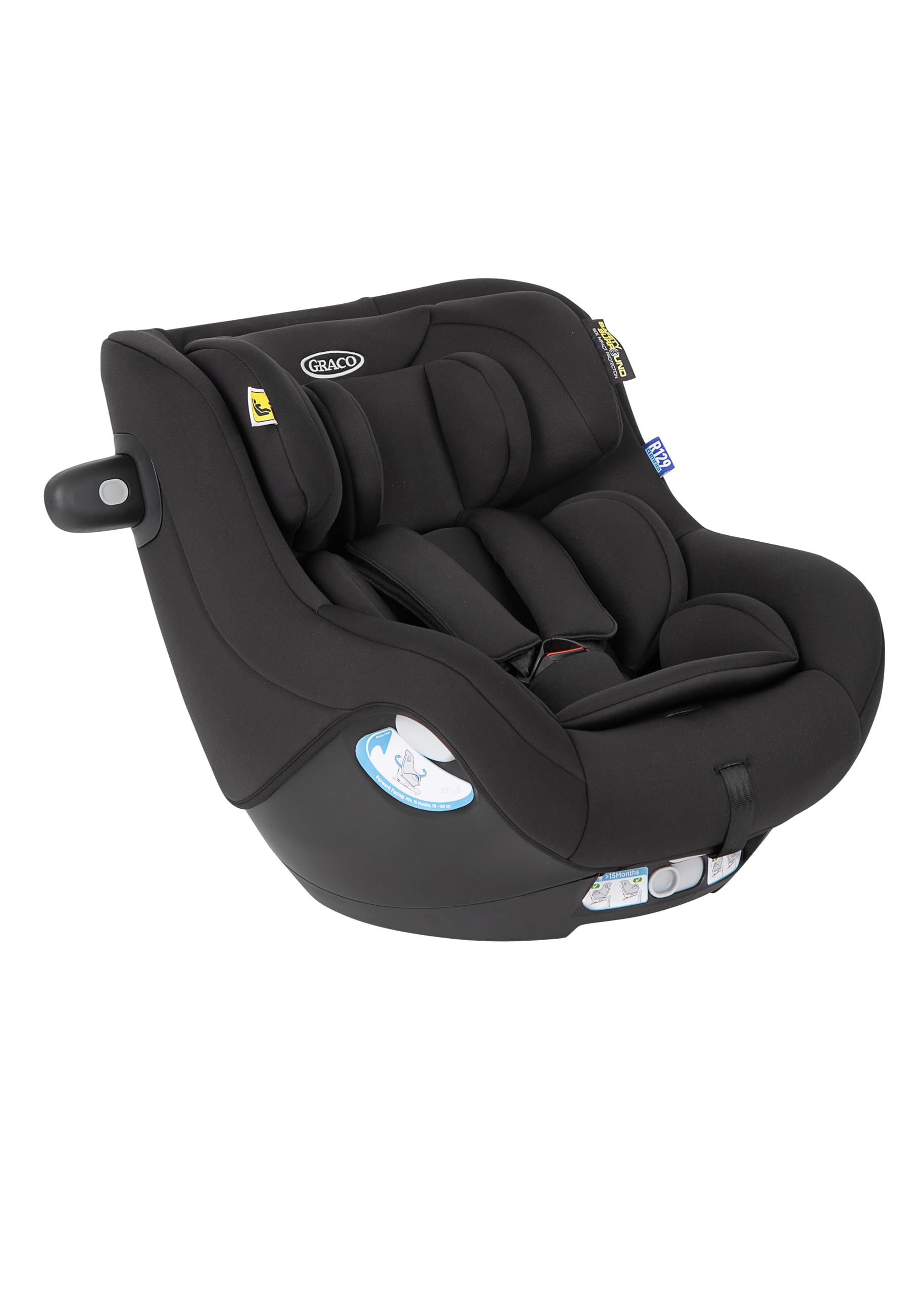 graco-snuggo-i-size-r129-kindersitz-midnight-drehbar-40-105-cm image 1