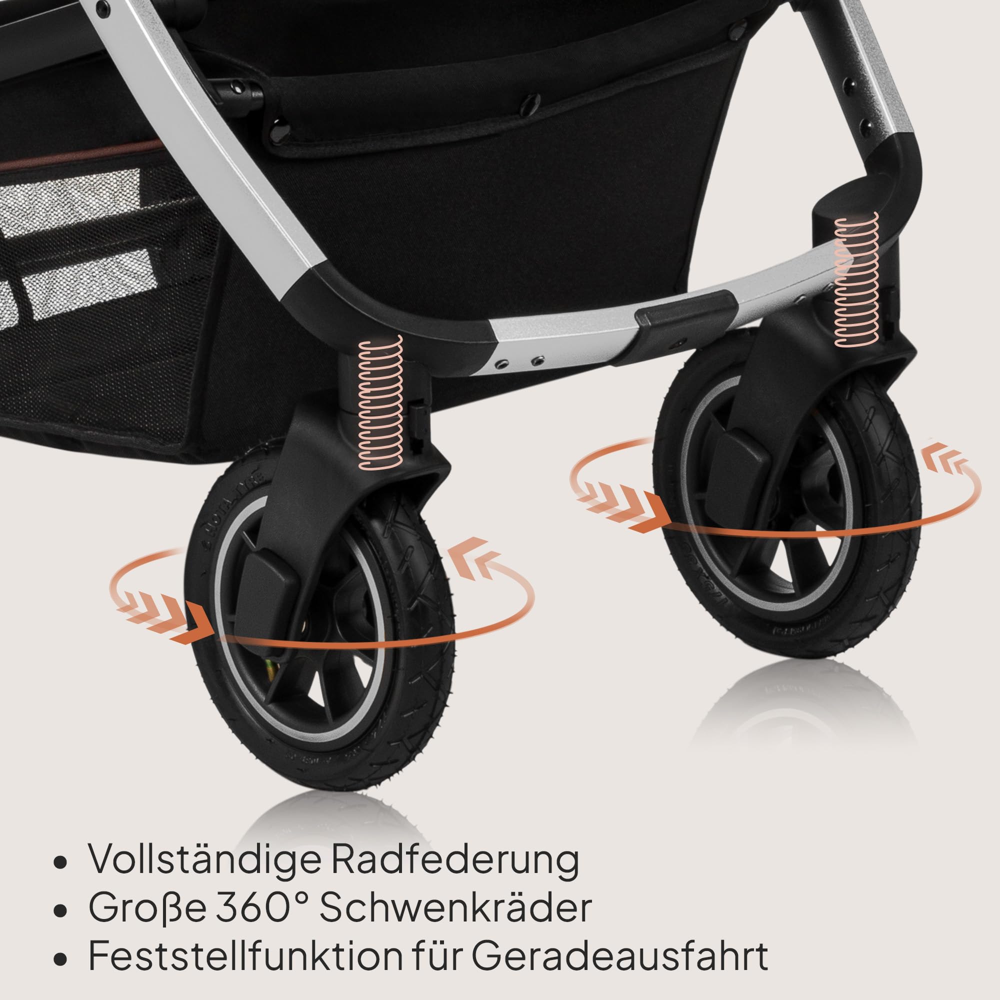 lionelo-amber-2-in-1-kombikinderwagen-schwarz-silber-bis-22-kg image 6