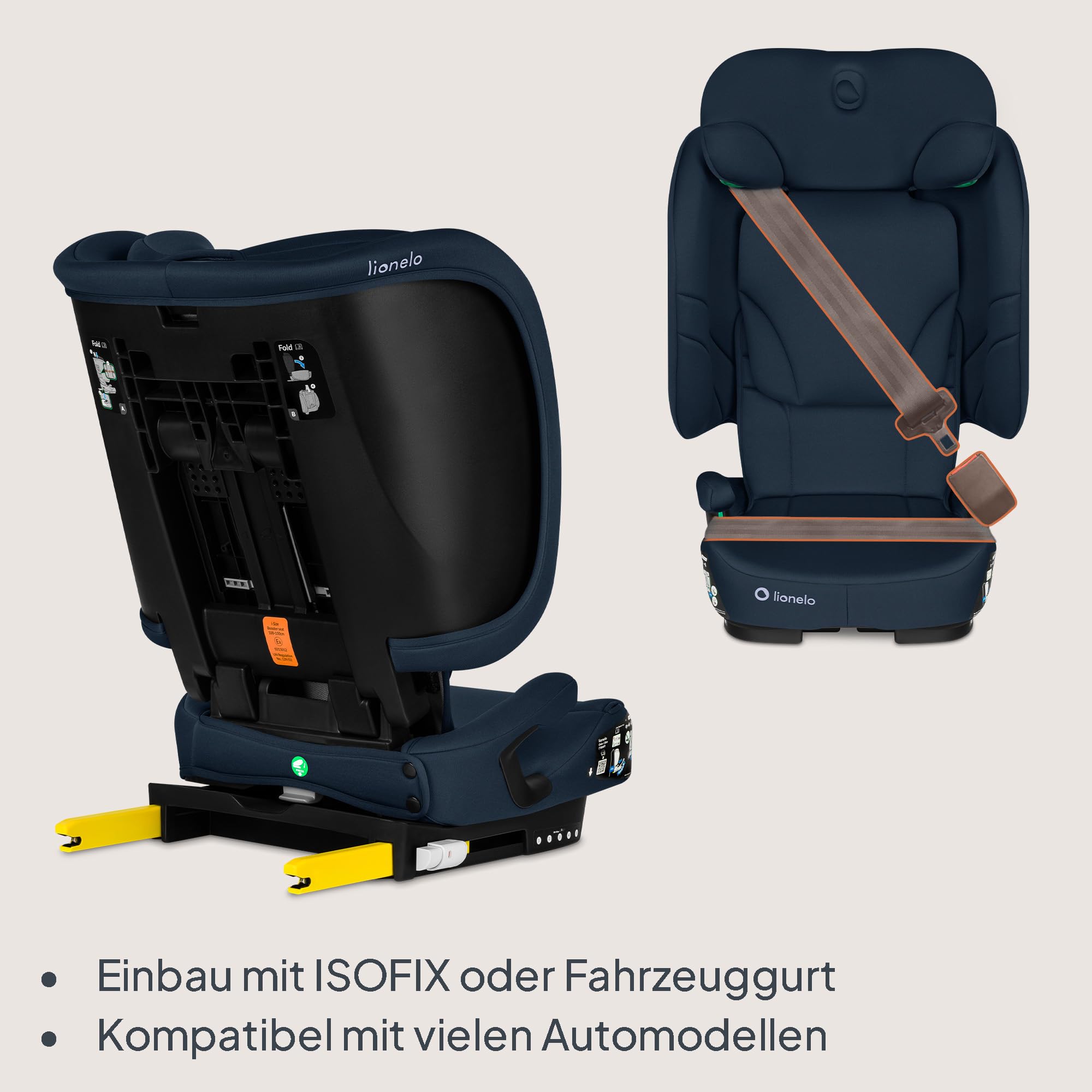 lionelo-orin-kindersitz-blau-100-150-cm-faltbar image 5