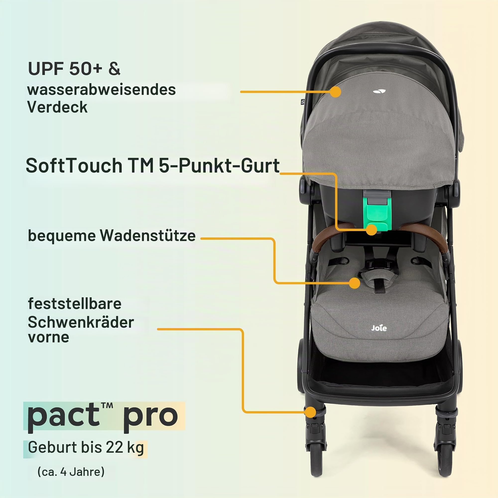 joie-pact-pro-travel-system-mit-i-snug-2-babyschale image 8