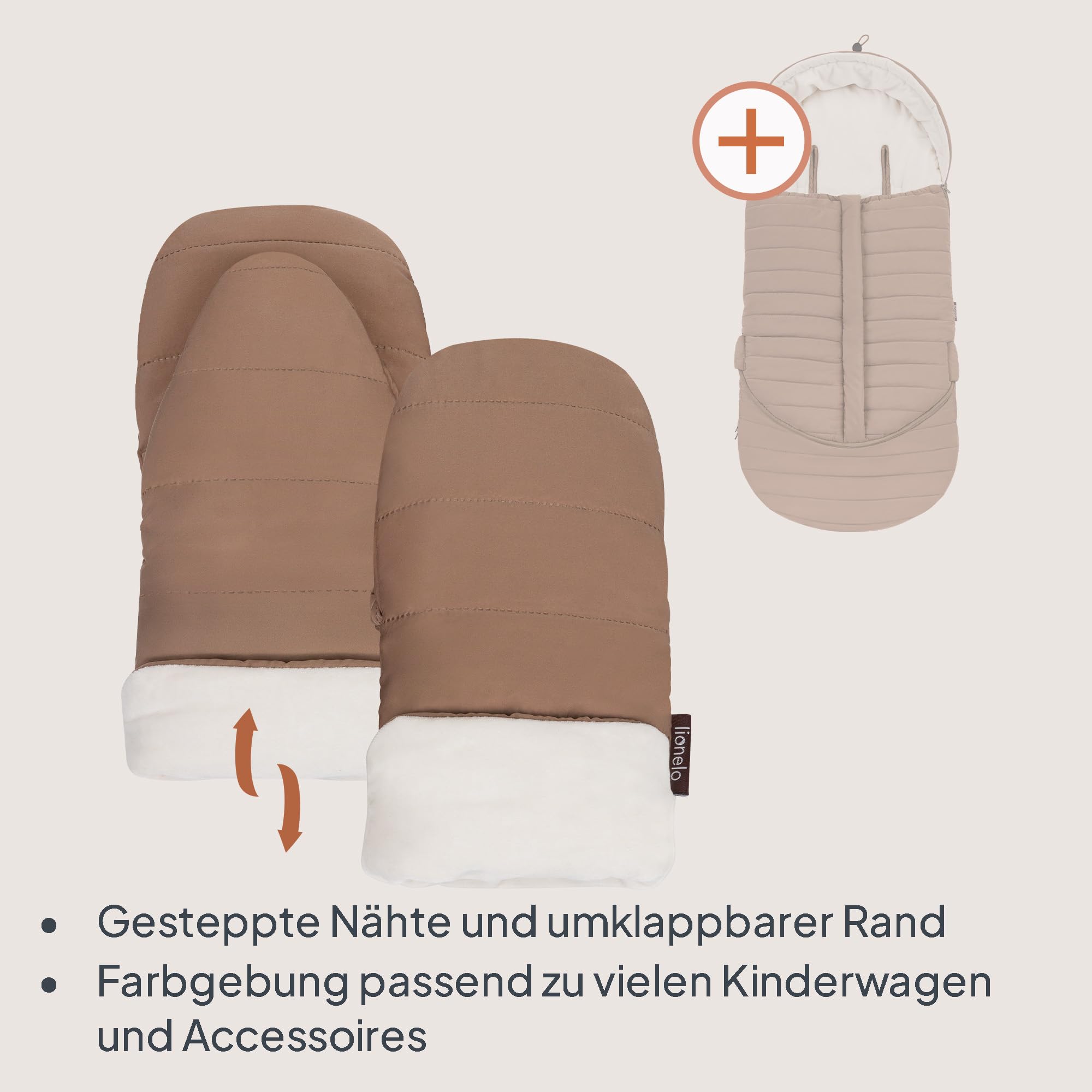 lionelo-mika-oli-handmuff-kinderwagen-2er-set-wasserdicht image 5