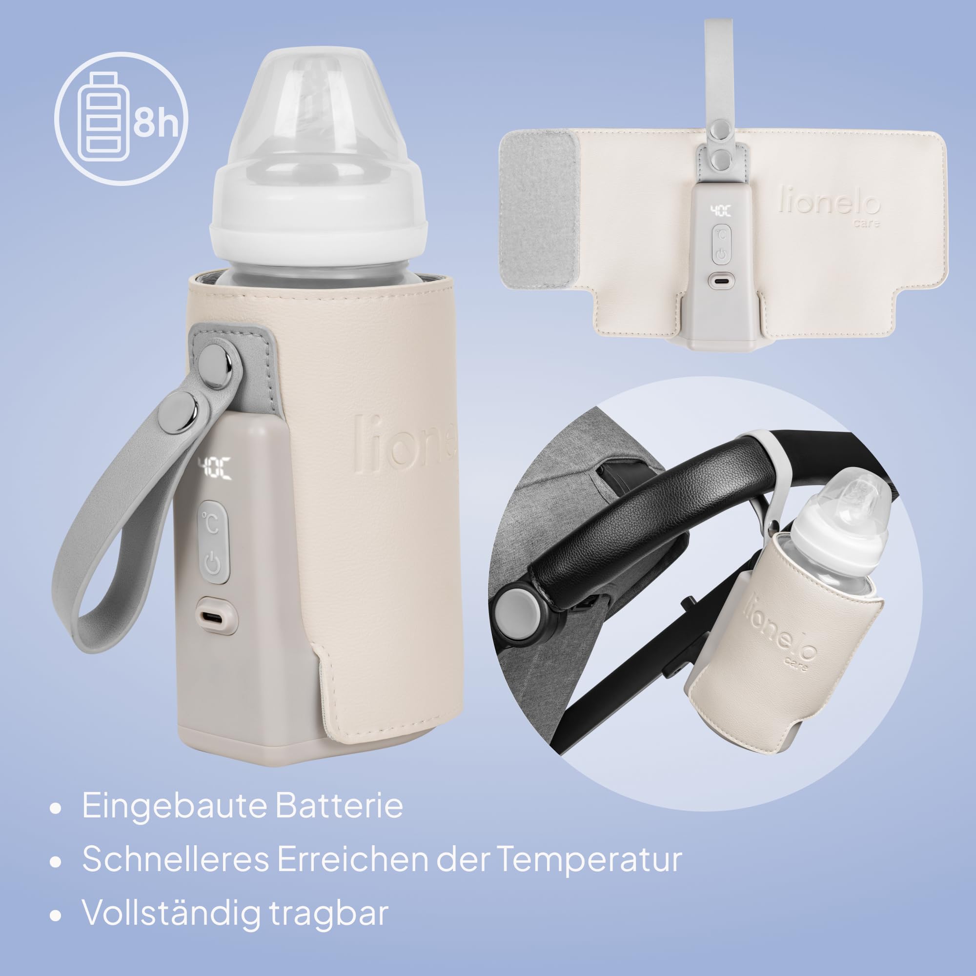 lionelo-thermup-go-plus-flaschenw-rmer-beige-usb image 3
