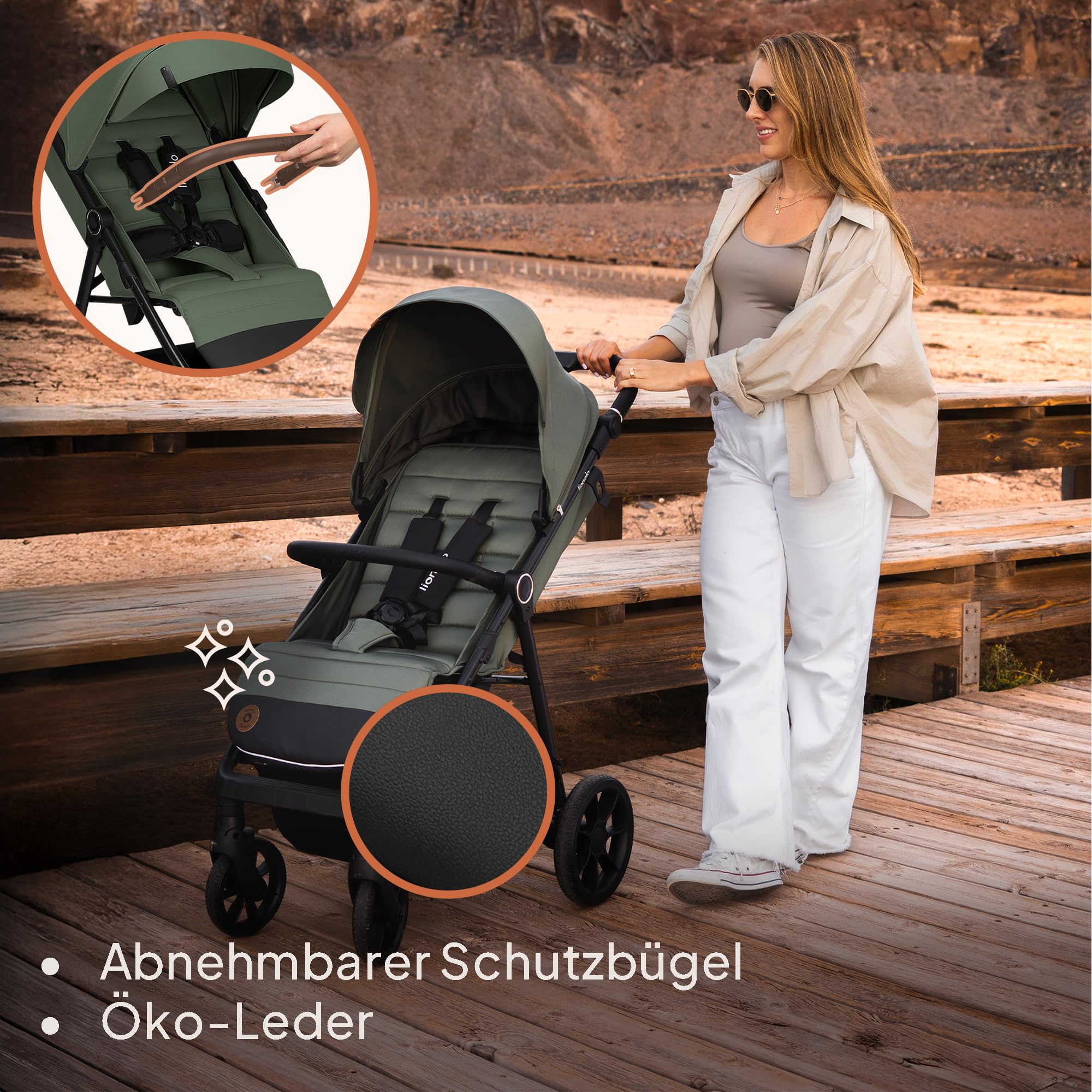 lionelo-iva-buggy-beige-sand-bis-22-kg-mit-xxl-verdeck image 3