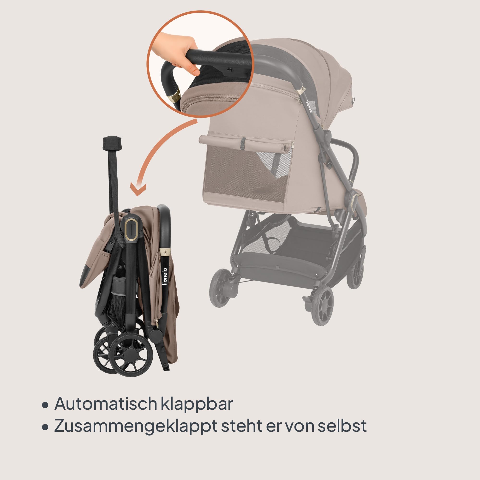 lionelo-bess-buggy-bis-22-kg-beige-7-5-kg-liegeposition image 3