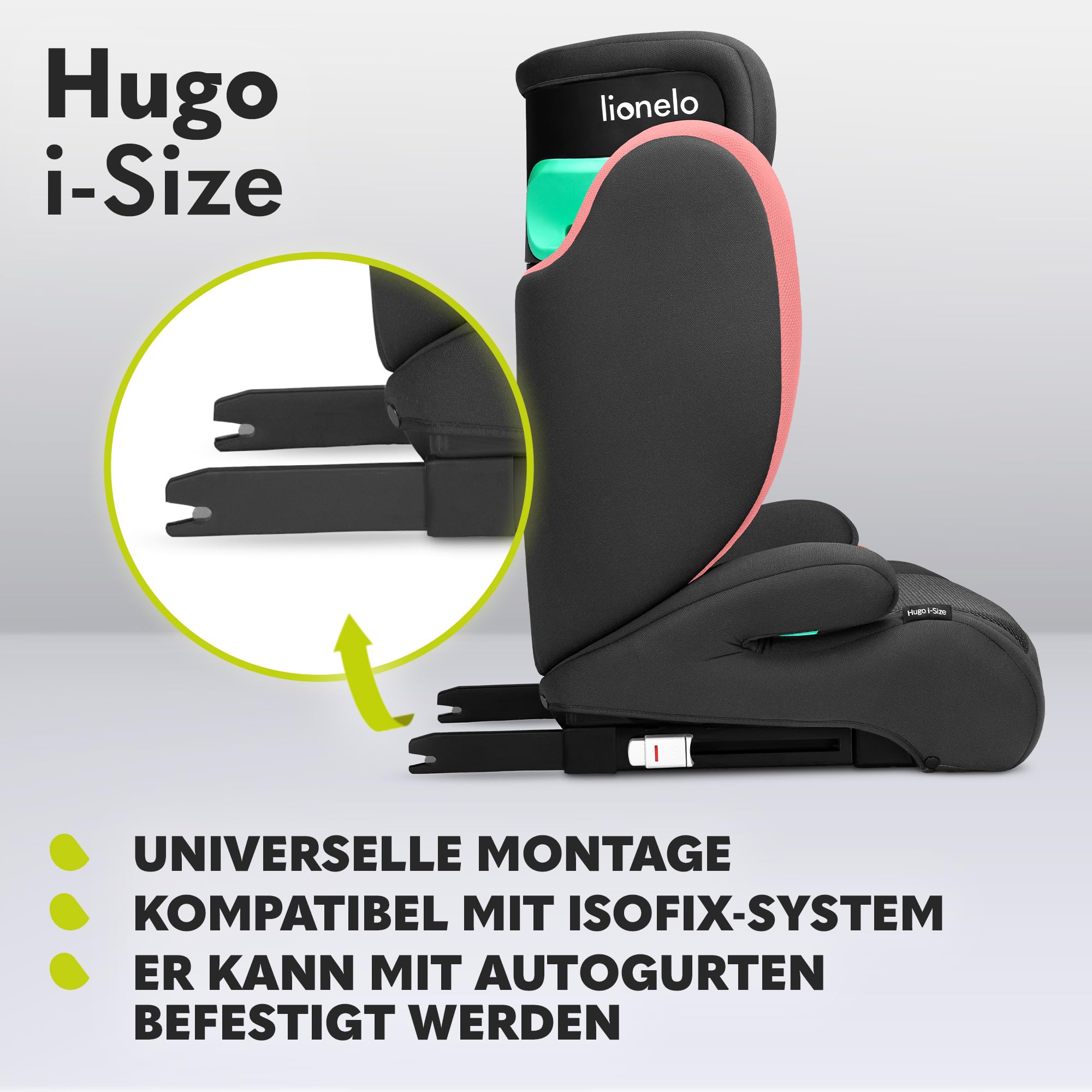 lionelo-neal-hugo-kindersitz-100-150-cm-rosa-i-size image 4