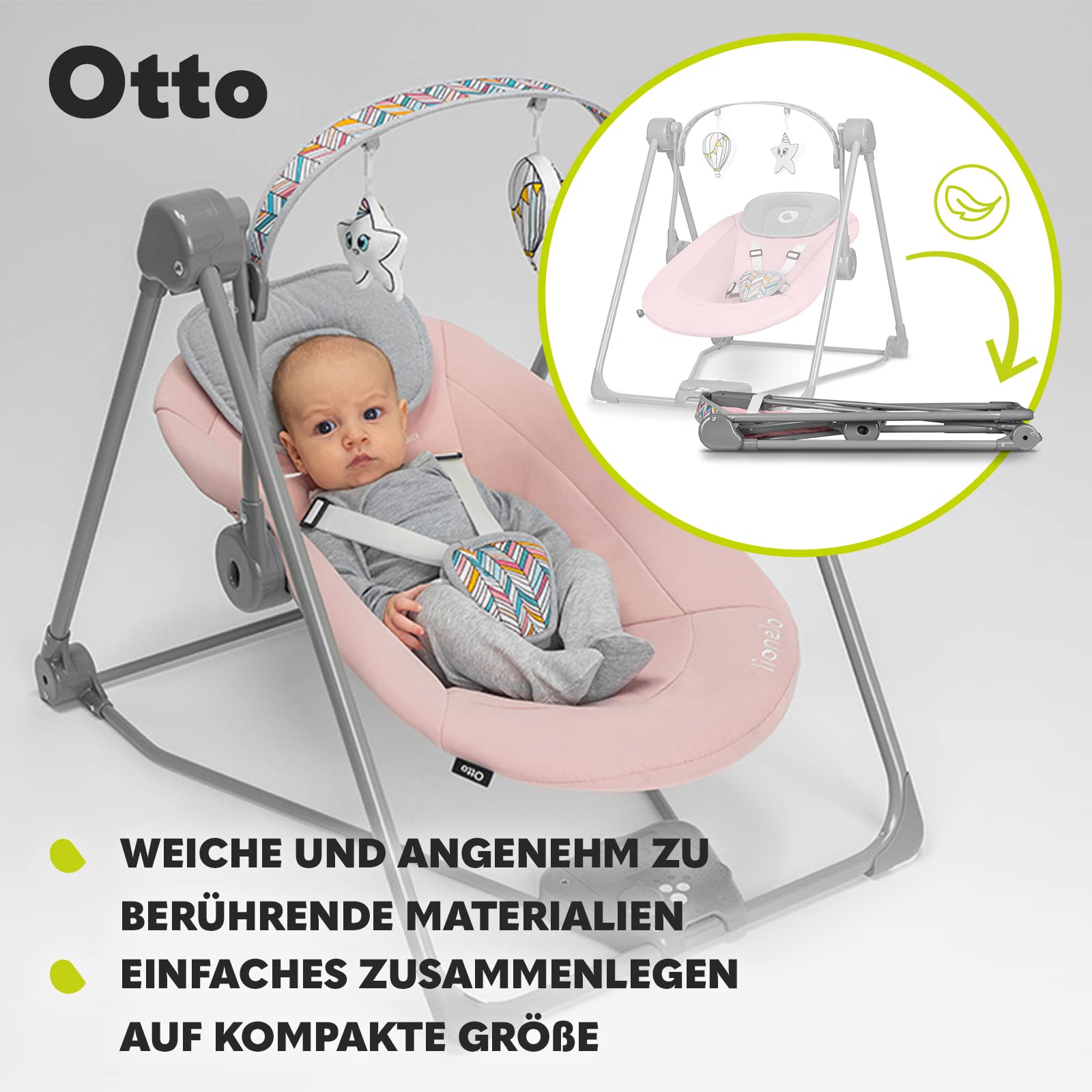 lionelo-otto-babywippe-rosa-mit-spielb-gel image 6