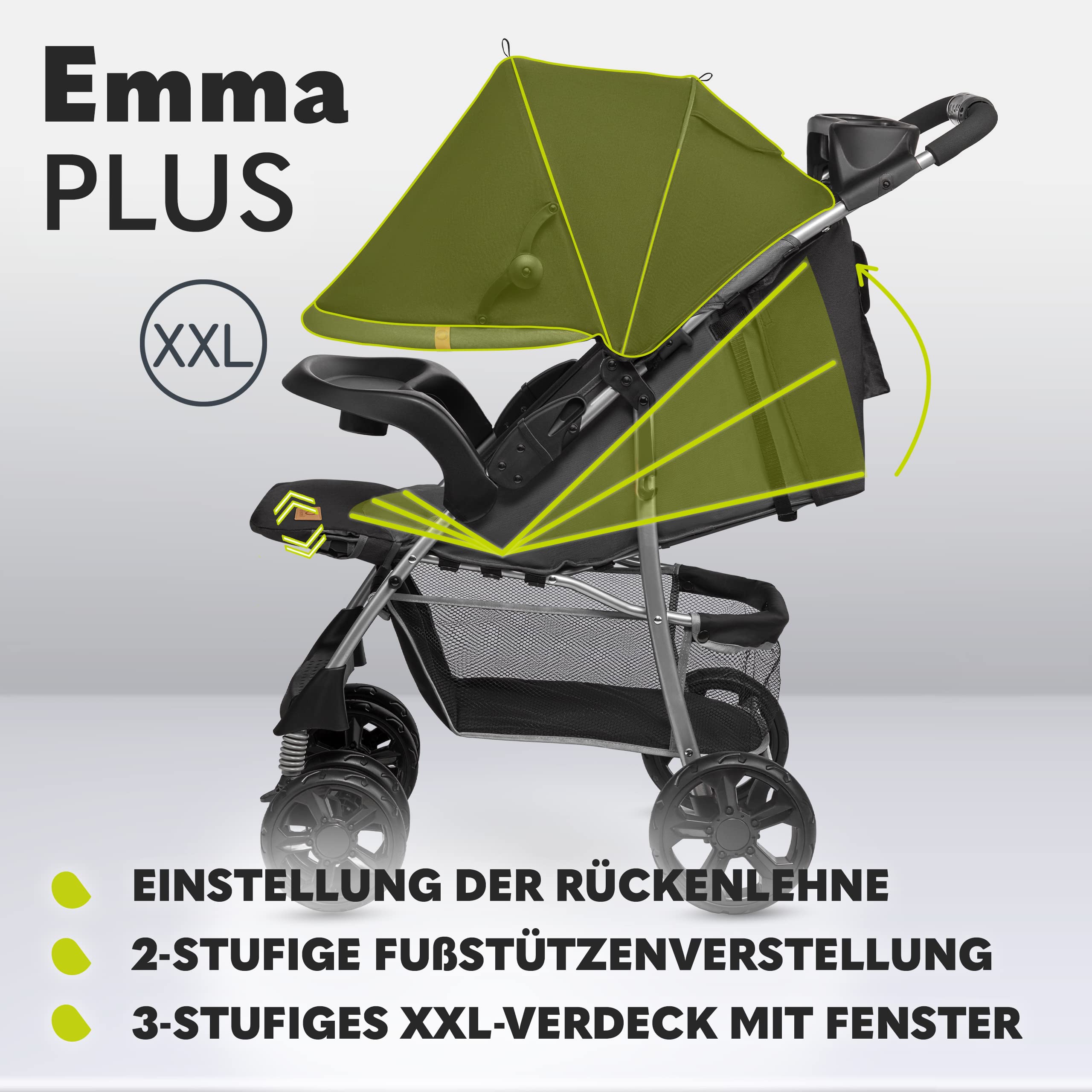 lionelo-emma-plus-buggy-stone-sportwagen-bis-15-kg image 5