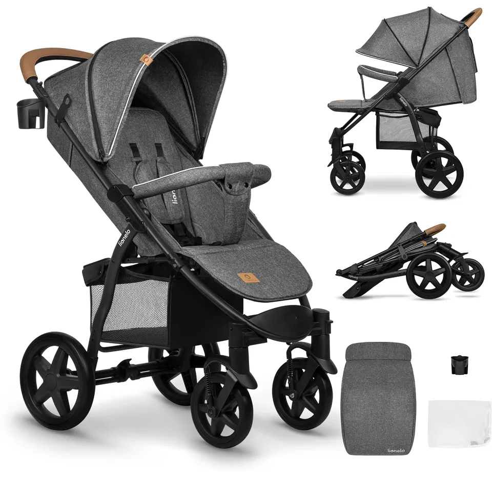lionelo-annet-plus-buggy-stone-caramel-bis-22-kg image 1