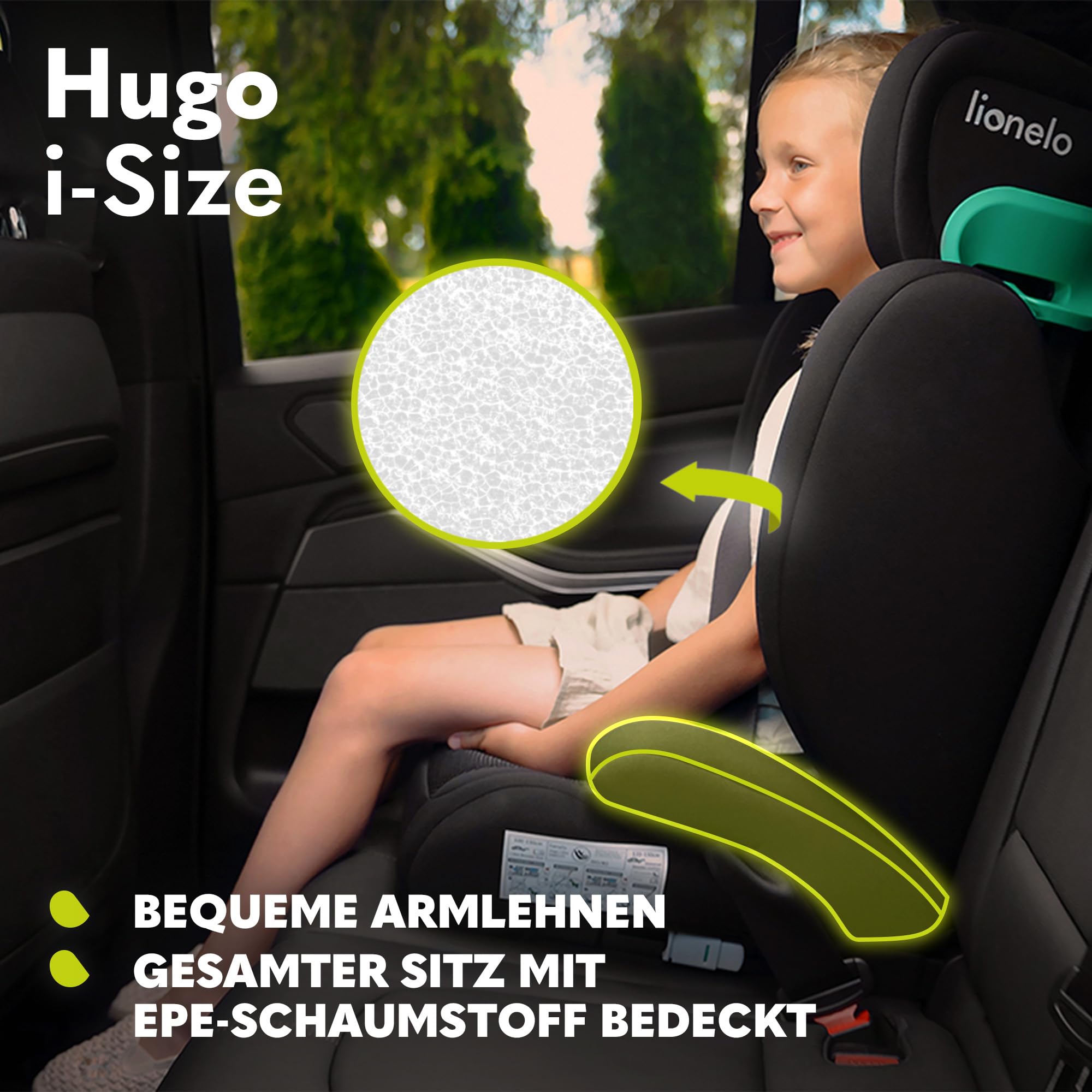 lionelo-neal-hugo-kindersitz-100-150-cm-rosa-i-size image 8