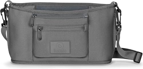 lionelo-little-cube-kinderwagen-organizer-neopren-grau image 3