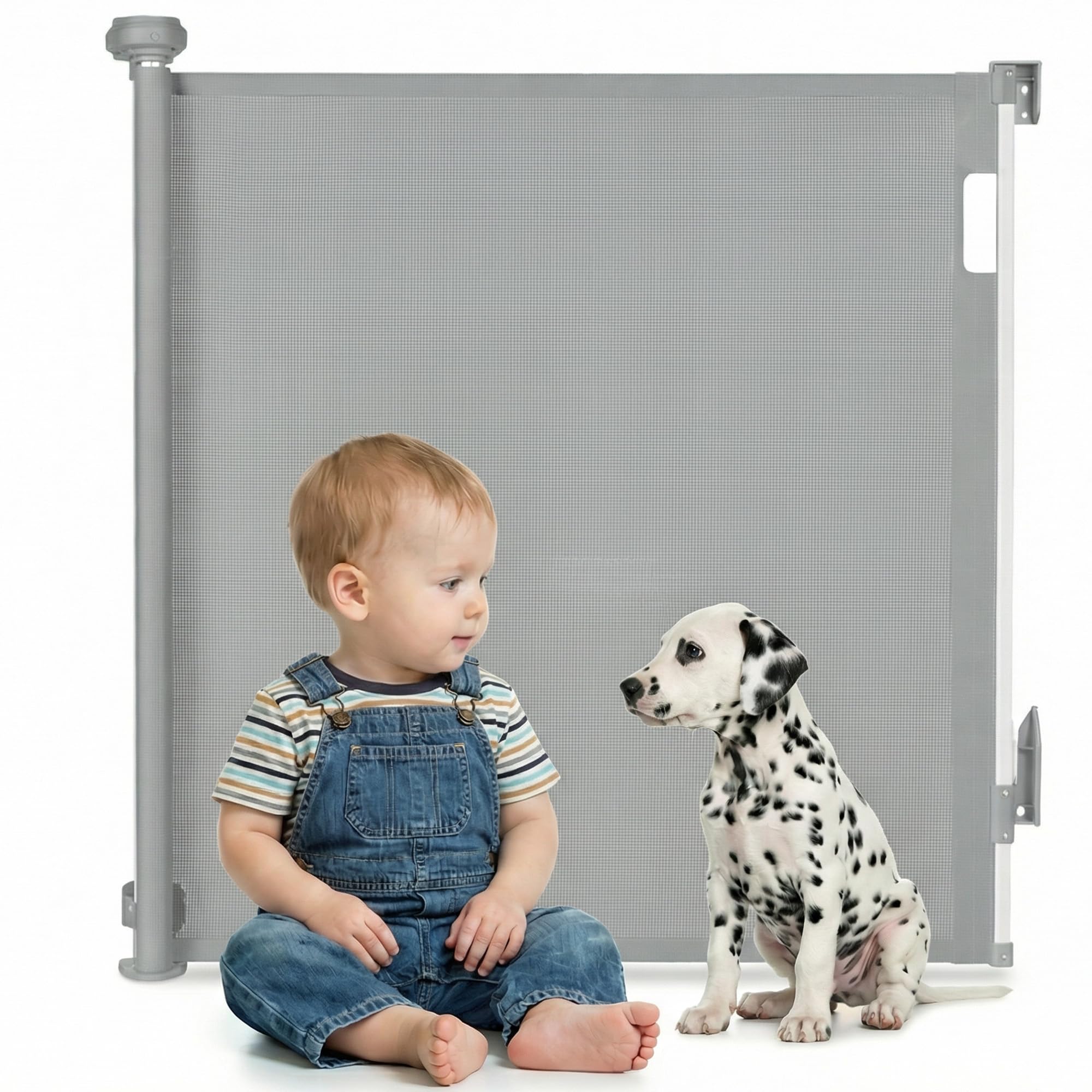 lionelo-thea-treppenschutzgitter-ausziehbar-grau-140-cm image 1