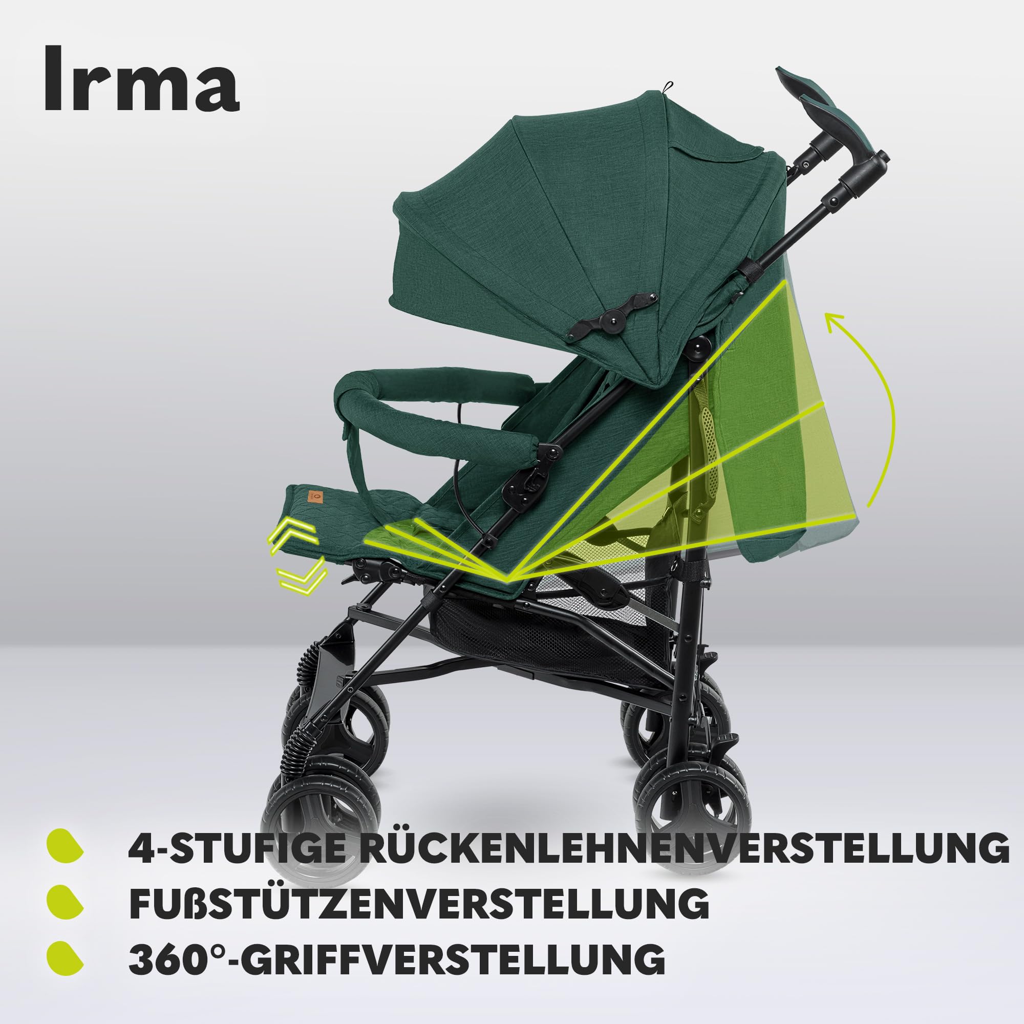 lionelo-irma-buggy-bis-15-kg-mit-liegeposition-leicht image 5