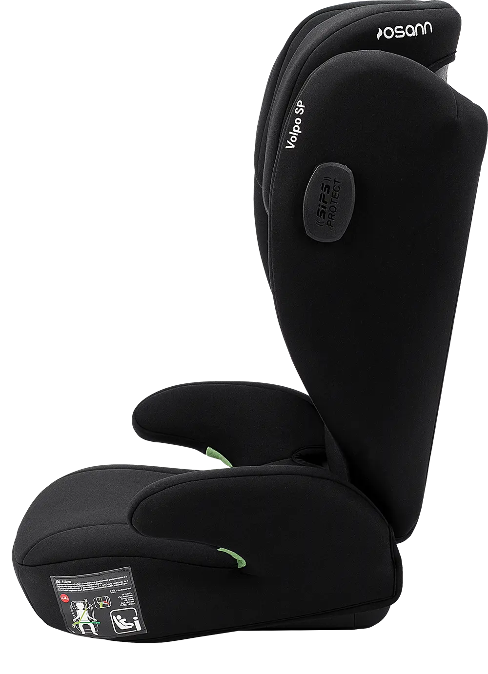 osann-volpo-sp-kindersitz-black-mit-memoryschaum image 8