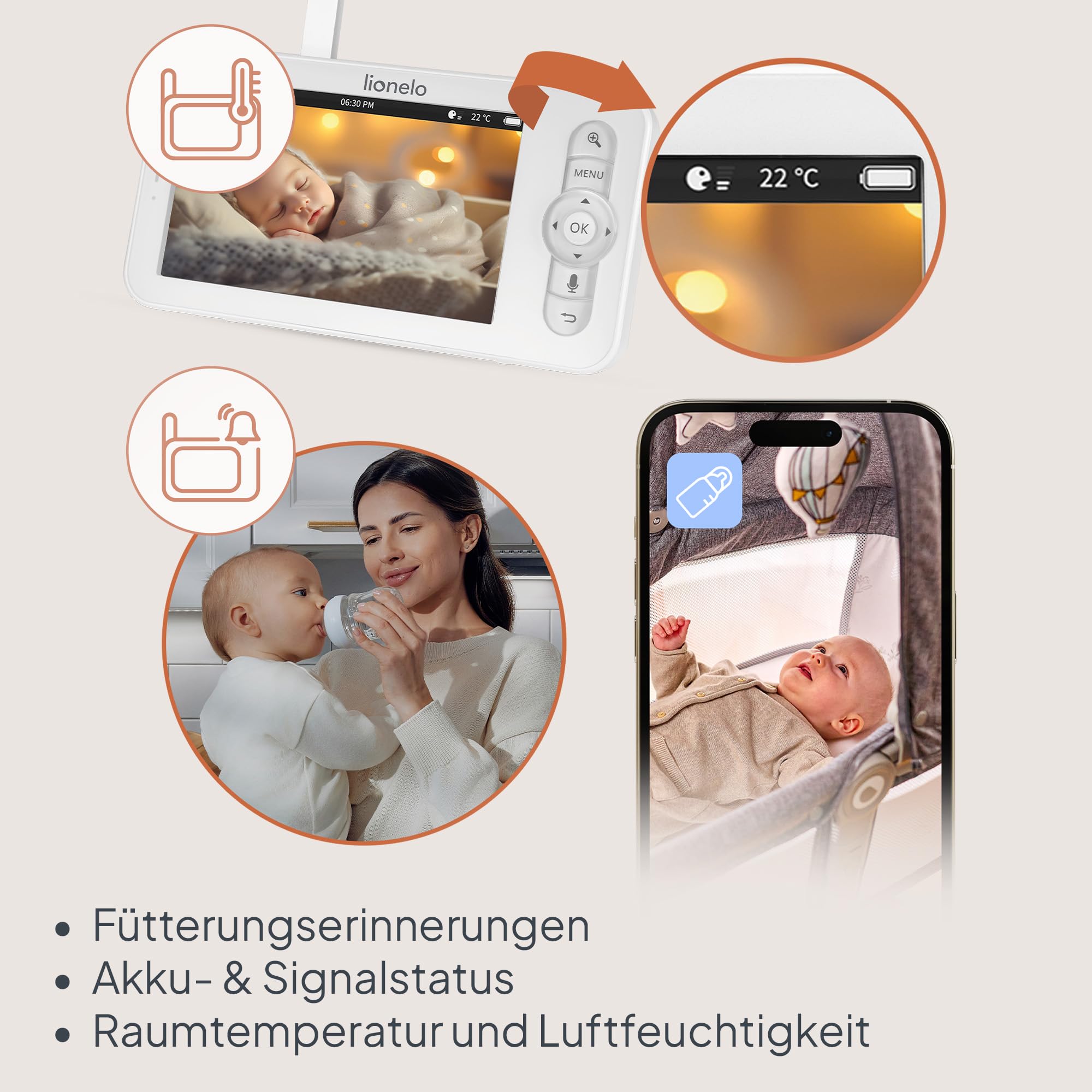 lionelo-babyline-9-2-ai-babyphone-mit-kamera-2k-und-monitor image 6