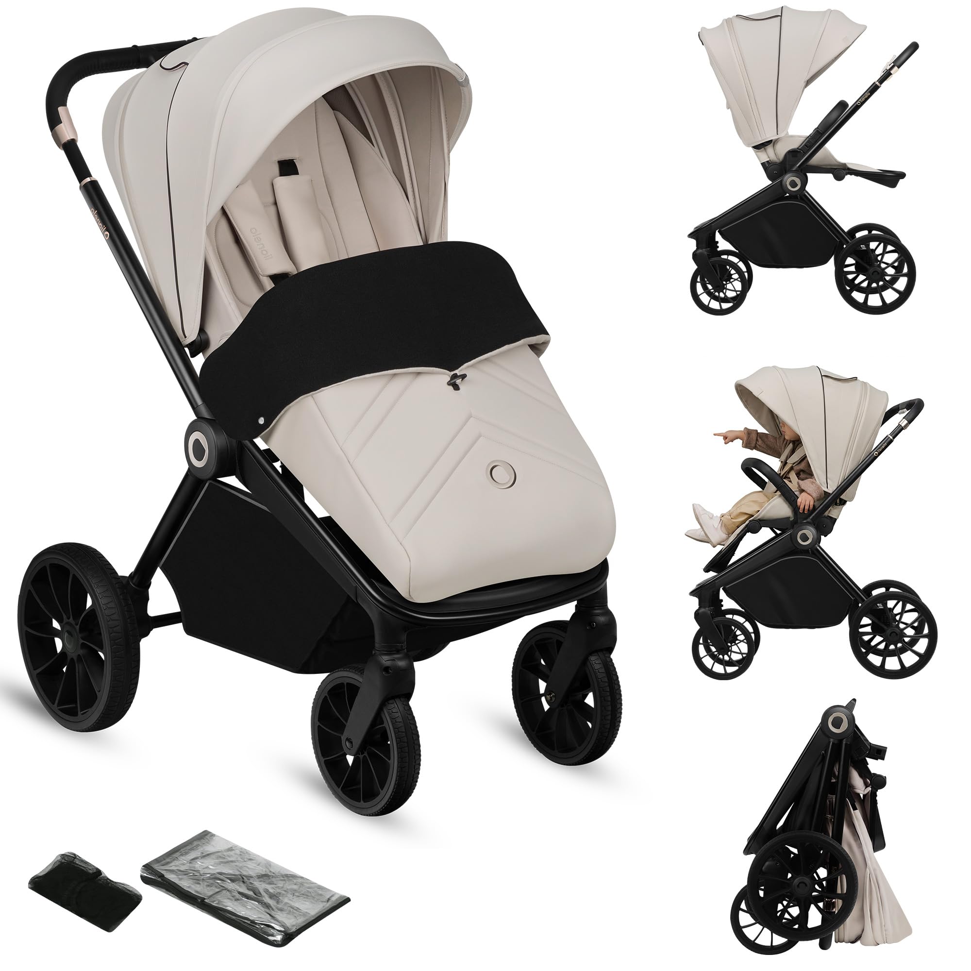 lionelo-mika-plus-buggy-beige-bis-22-kg-liegeposition image 1