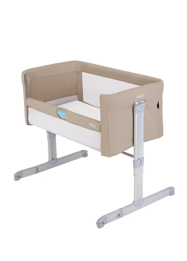graco-sweet2sleep-beistellbett-hafer-mit-matratze-h-henverstellbar image 1