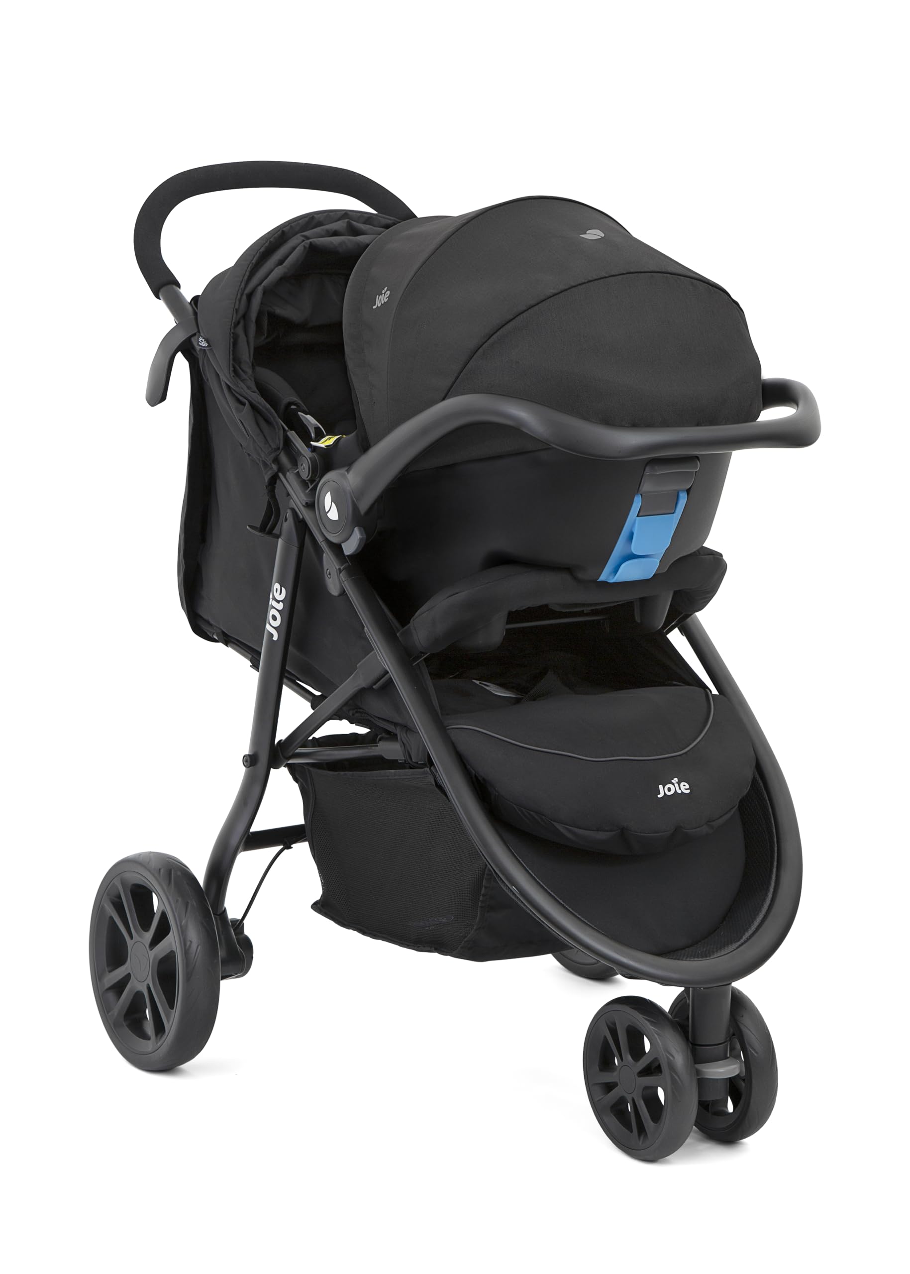 joie-litetrax-3-kinderwagen-coal-mit-i-snug-2-babyschale image 1