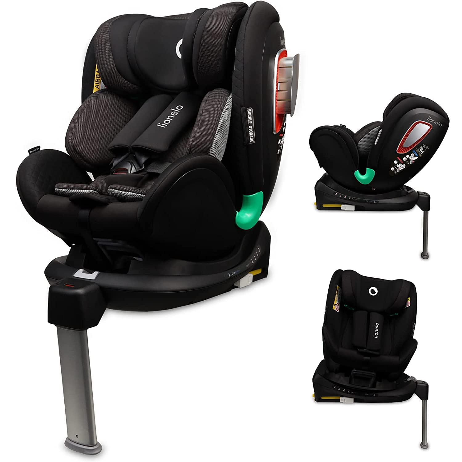 lionelo-antoon-plus-i-size-kindersitz-360-40-105-cm-isofix image 1