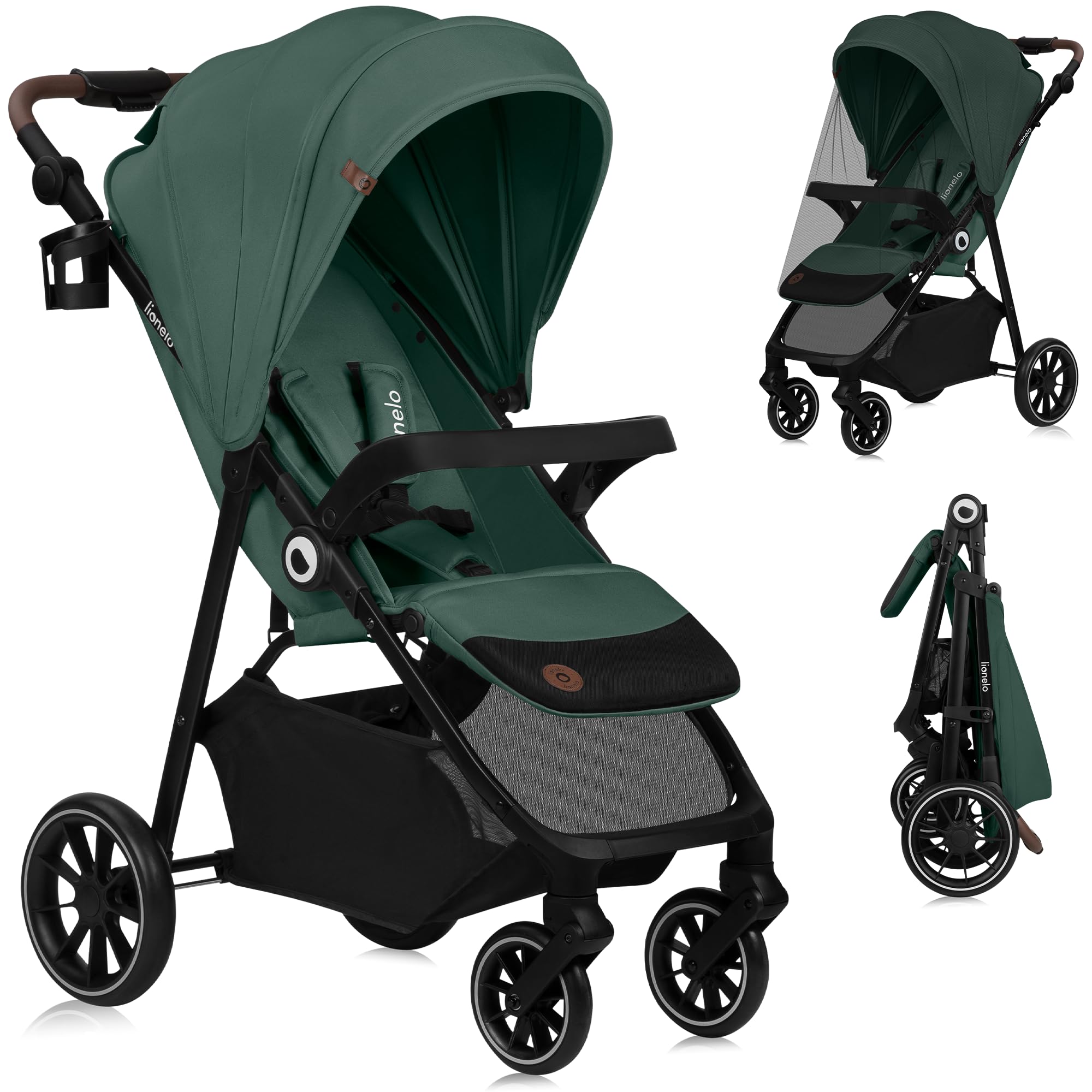 lionelo-emma-one-buggy-gr-ner-wald-bis-22-kg-liegeposition image 1