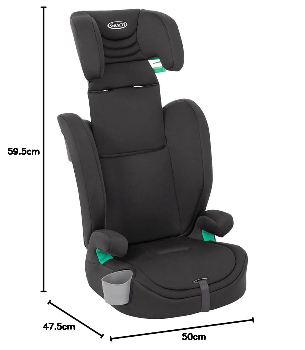 graco-eldura-r129-kindersitz-76-150-cm-midnight-mit-5-punkt-gurt image 5