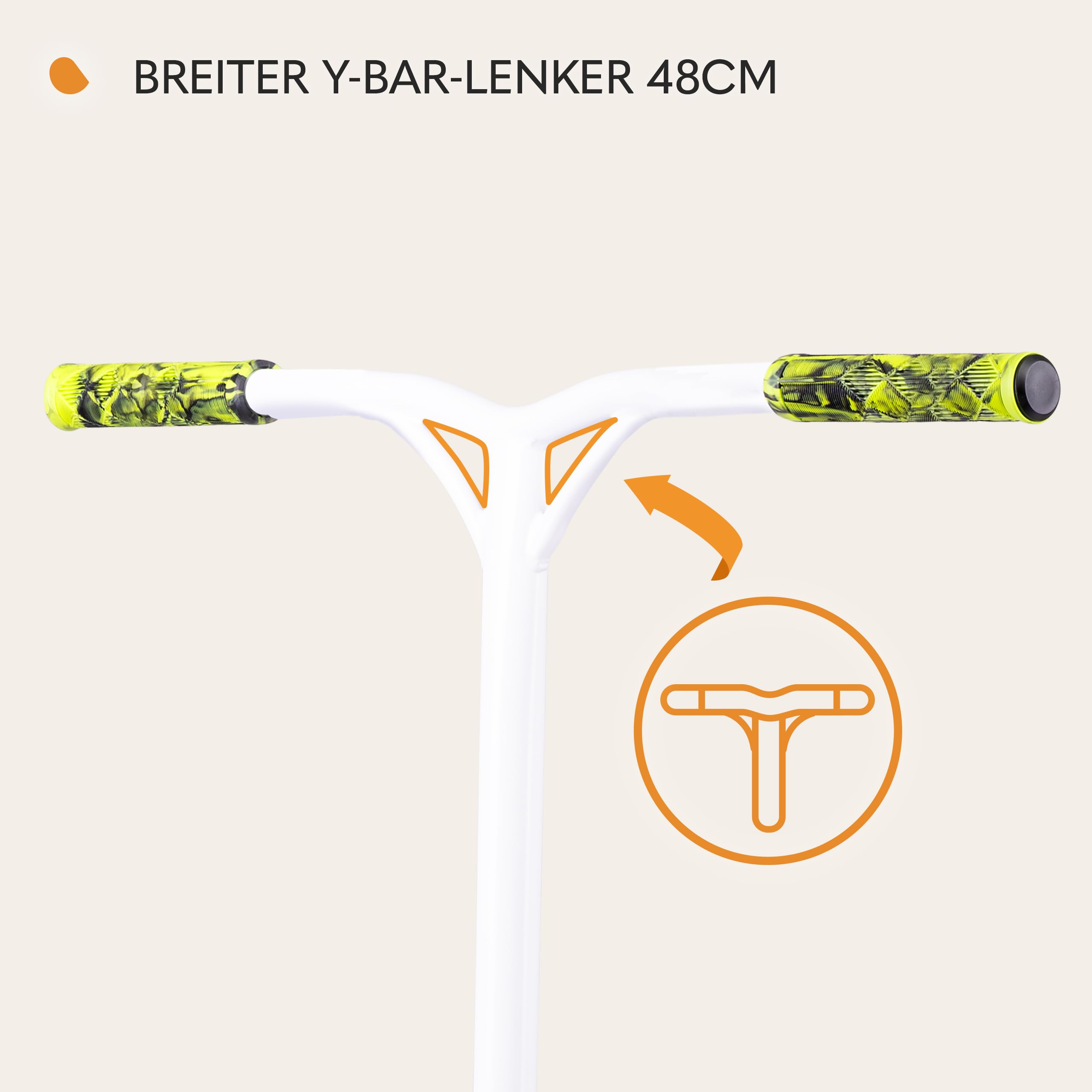 lionelo-whizz-stunt-scooter-lime-alu-110-mm-abec-9 image 4