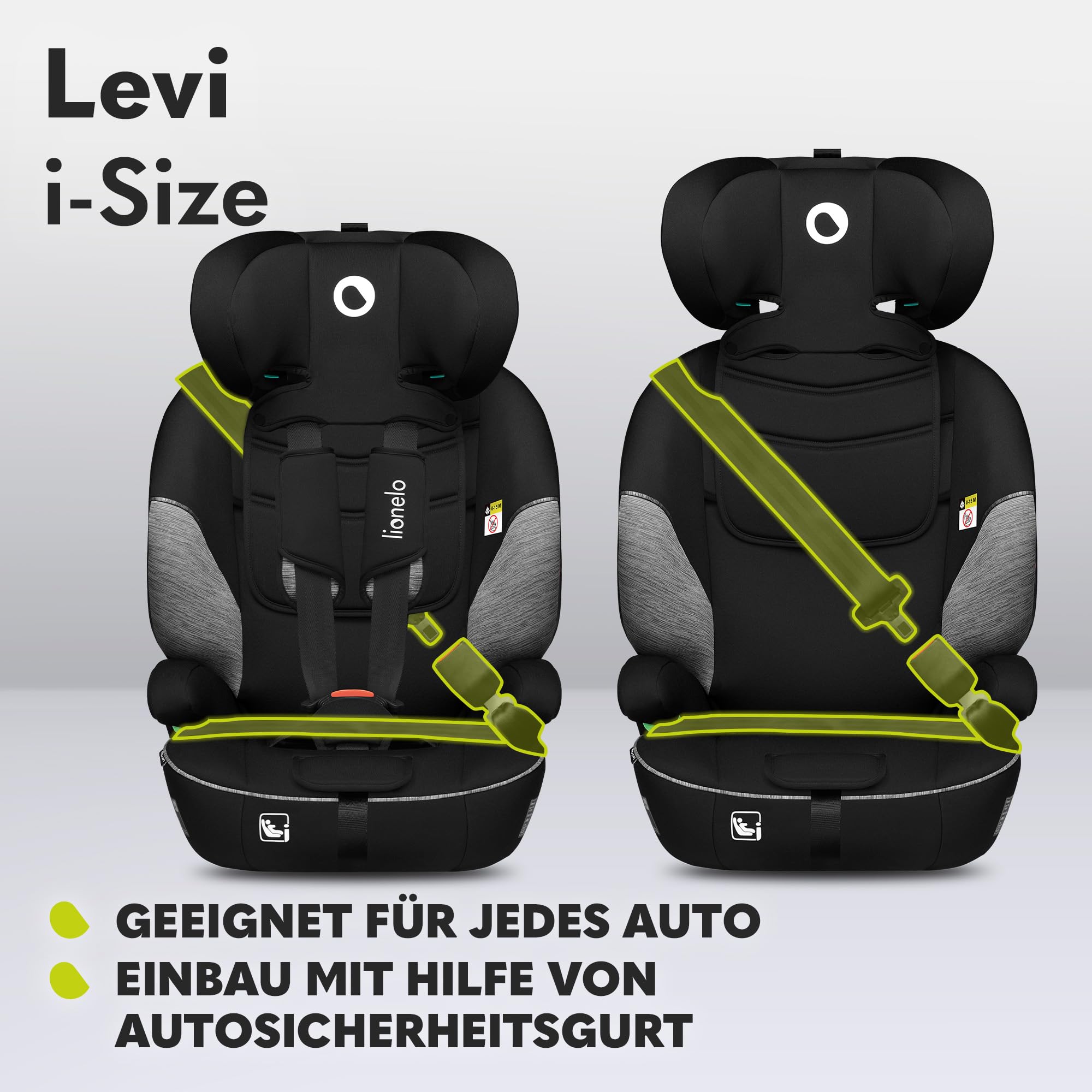 lionelo-levi-kindersitz-9-36-kg-schwarz-grau-i-size-5-punkt-gurt image 4