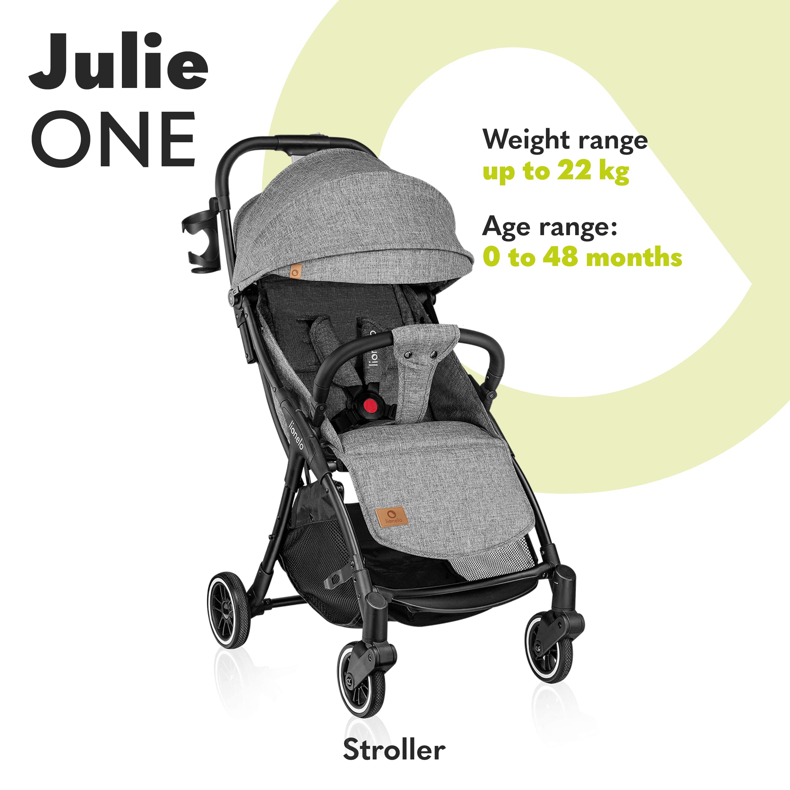 lionelo-julie-one-buggy-grauer-stein-ab-geburt-bis-22-kg image 2