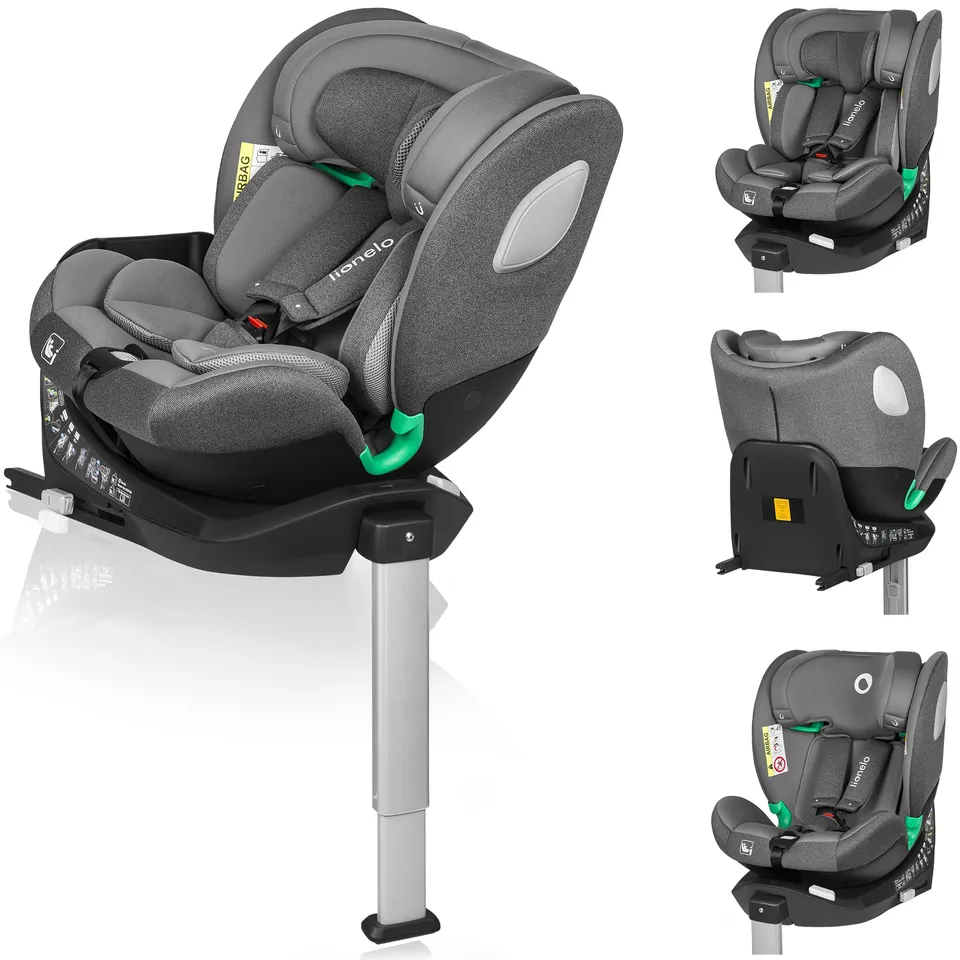 lionelo-braam-i-size-kindersitz-grau-0-36-kg-drehbar image 1