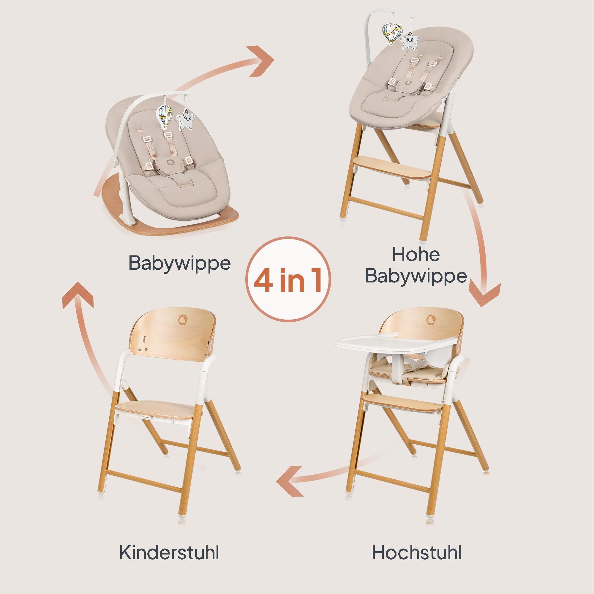 lionelo-celia-set-hochstuhl-baby-buchenholz-mitwachsend image 2
