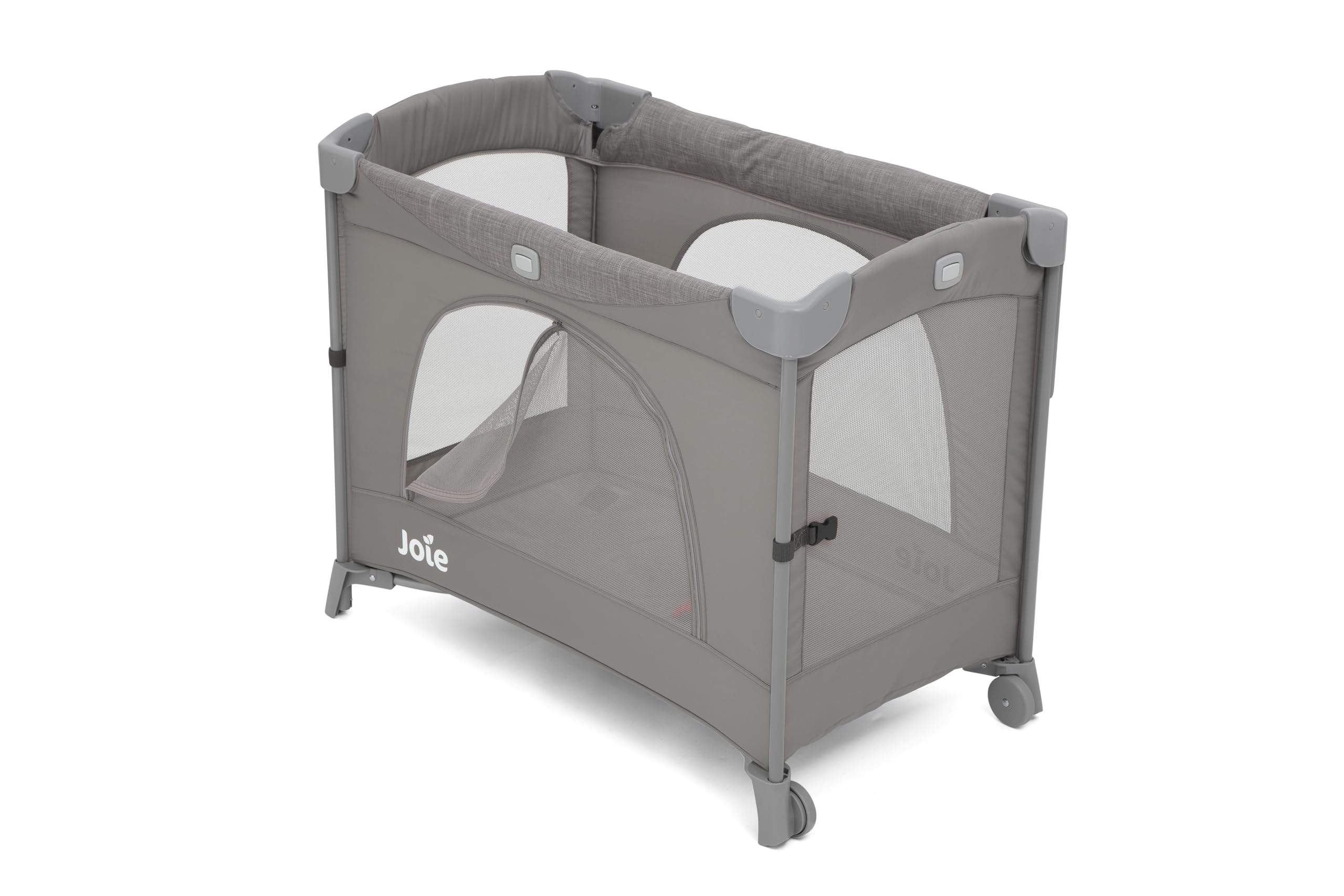 joie-kubbie-sleep-reisebett-beistellbett-foggy-grey-2-in-1 image 6