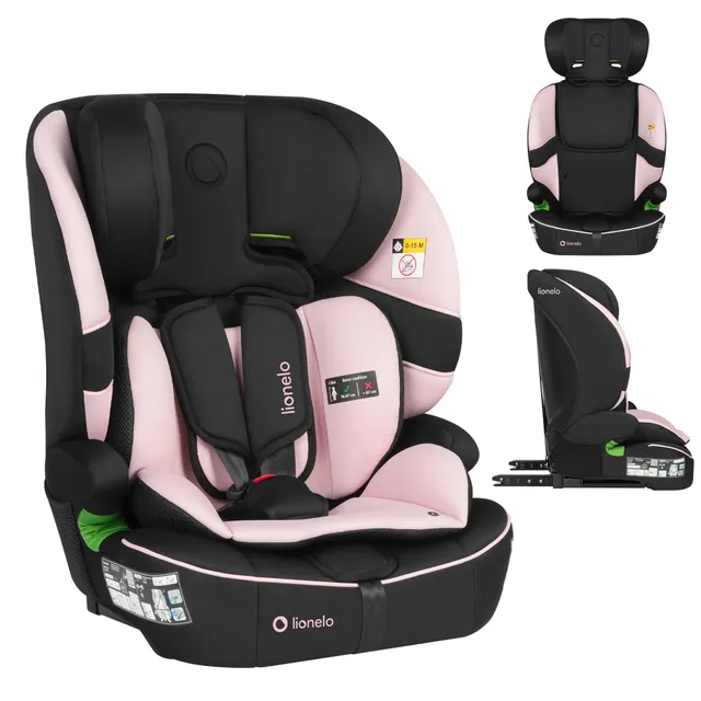 lionelo-billy-kindersitz-rosa-i-size-76-150-cm image 1