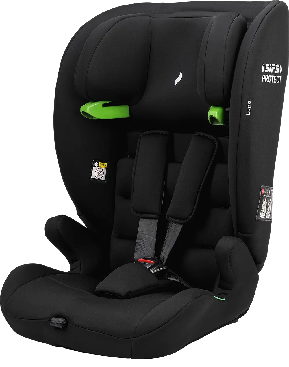osann-lupo-kindersitz-black-i-size-bis-150-cm-mitwachsend image 1