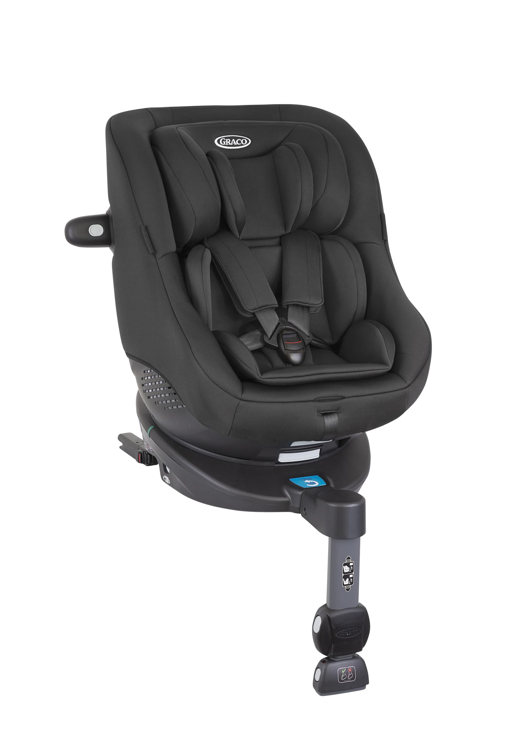 graco-turn2me-dlx-i-size-kindersitz-midnight-40-105-cm-drehbar image 7